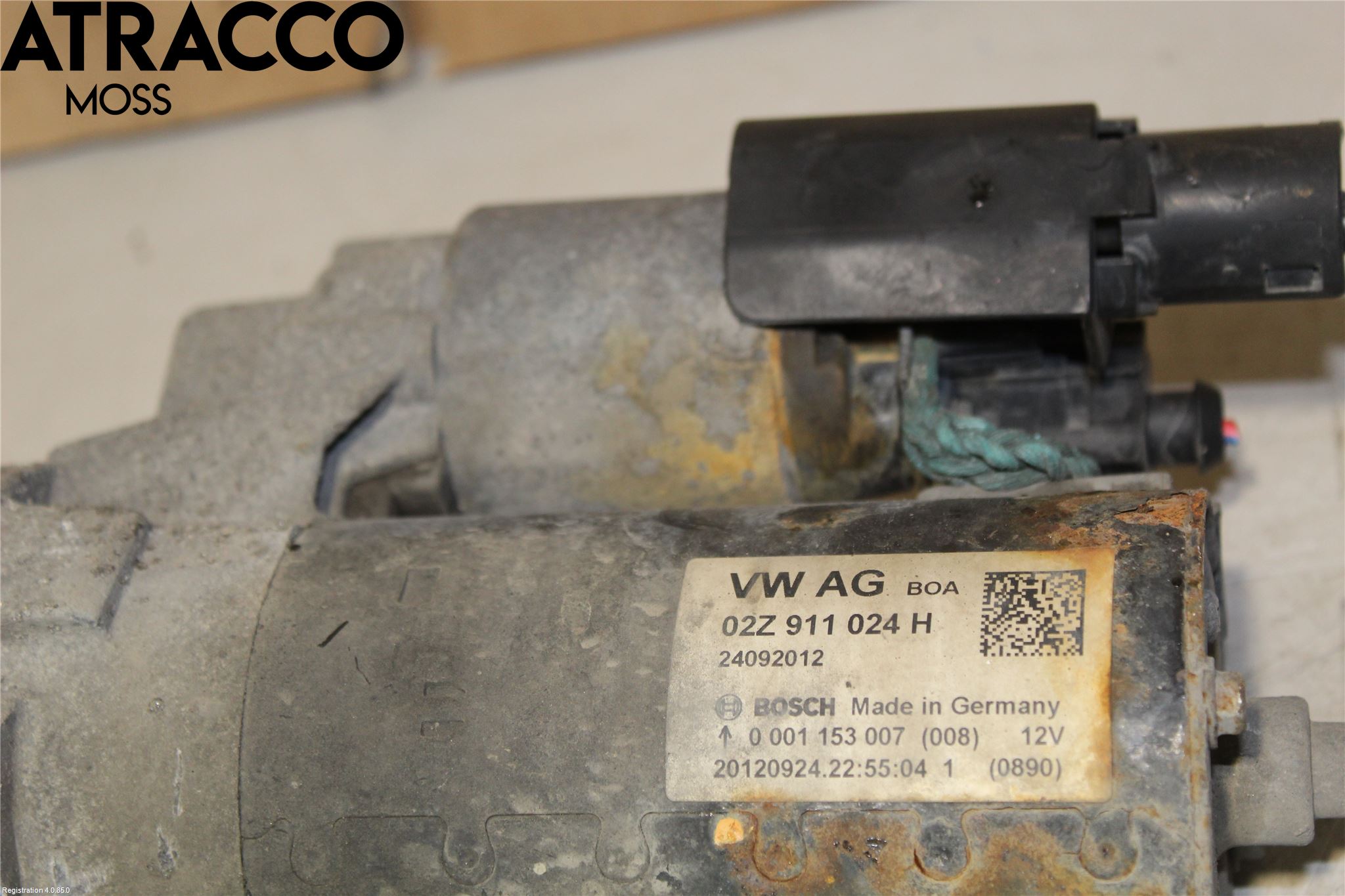 Volkswagen VW PASSAT 11-14 Startmotor Diesel