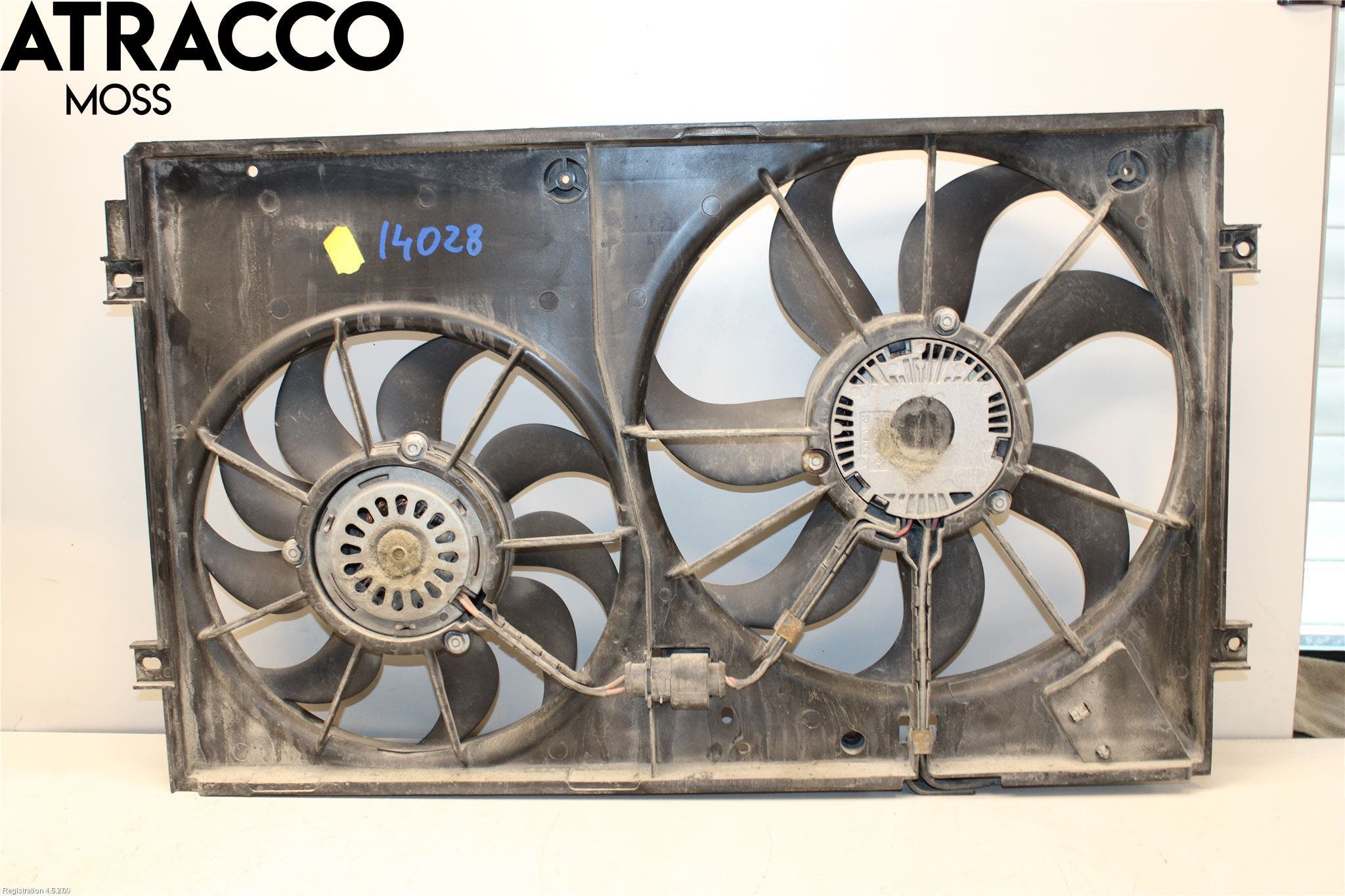 Volkswagen VW GOLF V 04-09 Kjølevifte Elektrisk