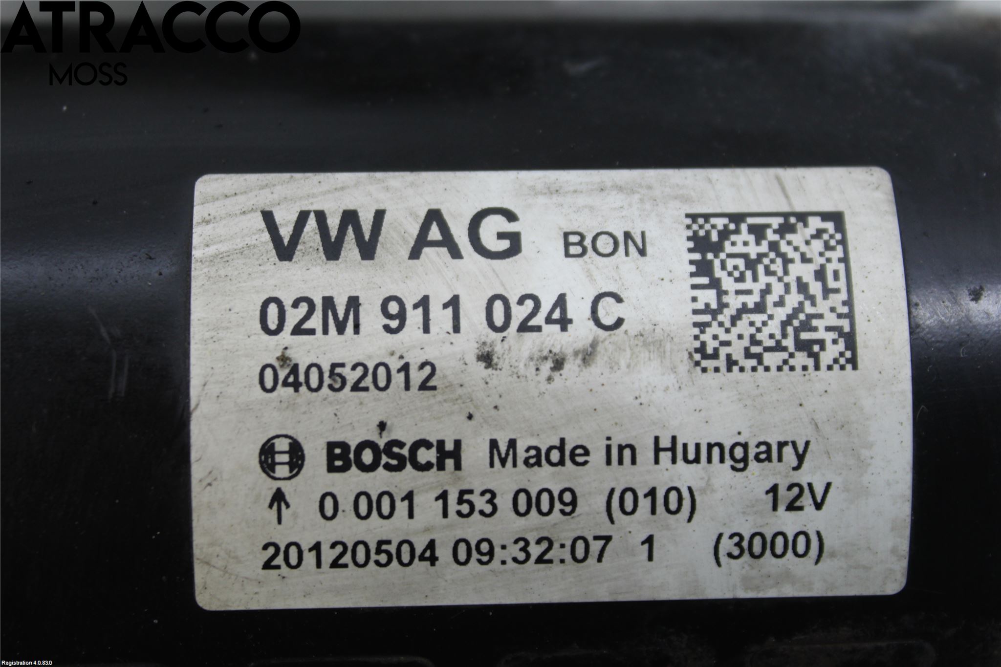 Volkswagen VW PASSAT 11-14 Startmotor Diesel