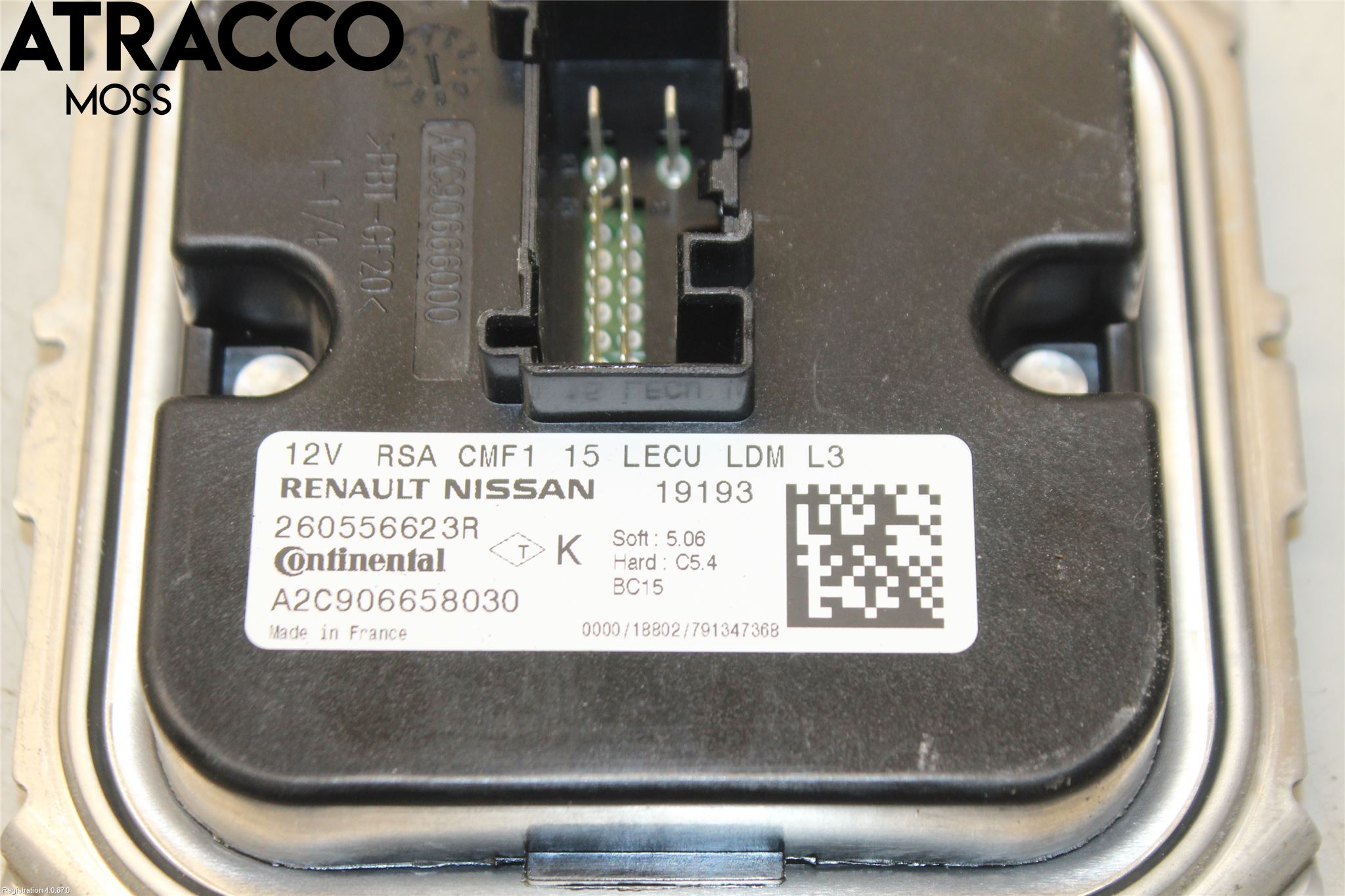 Renault TRAFIC/E-TECH 15- Styreenhet Xenon