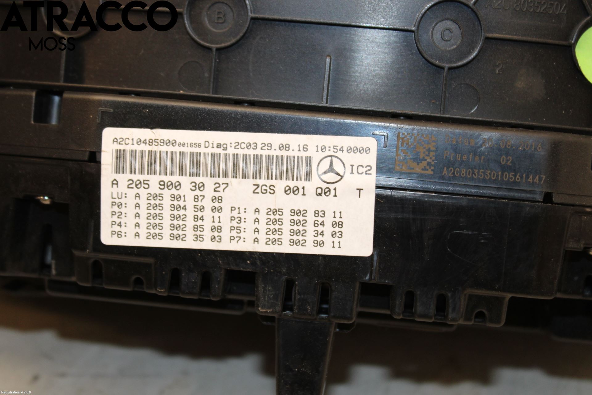 Mercedes-Benz MB C-KLASS (W205) 14-21 Instr Kombinert