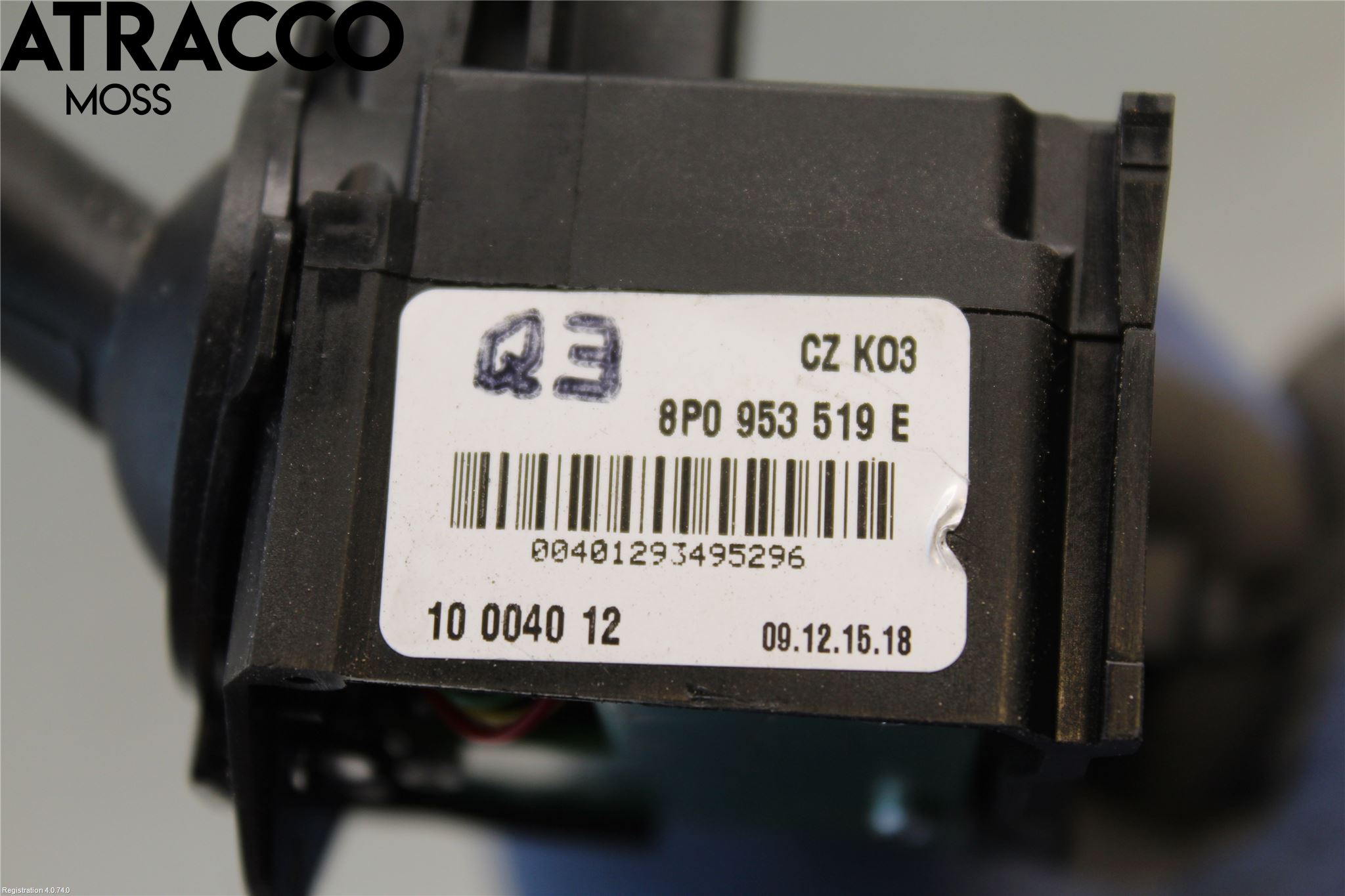 Audi A3/S3 05-13 Bryter Ratt Visker - Spyler