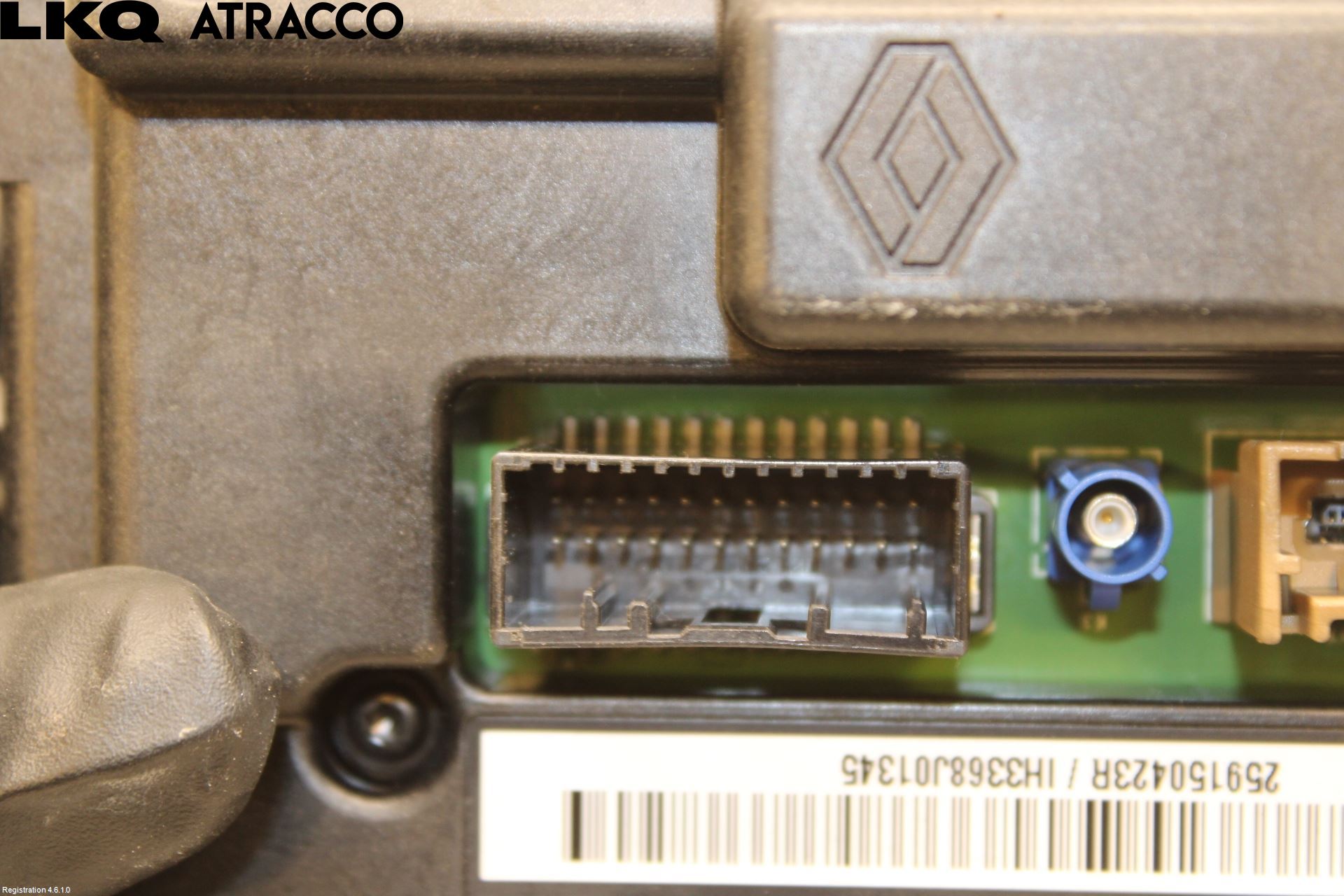 Renault ZOE/E-TECH 13- Multifunktionsdisplay