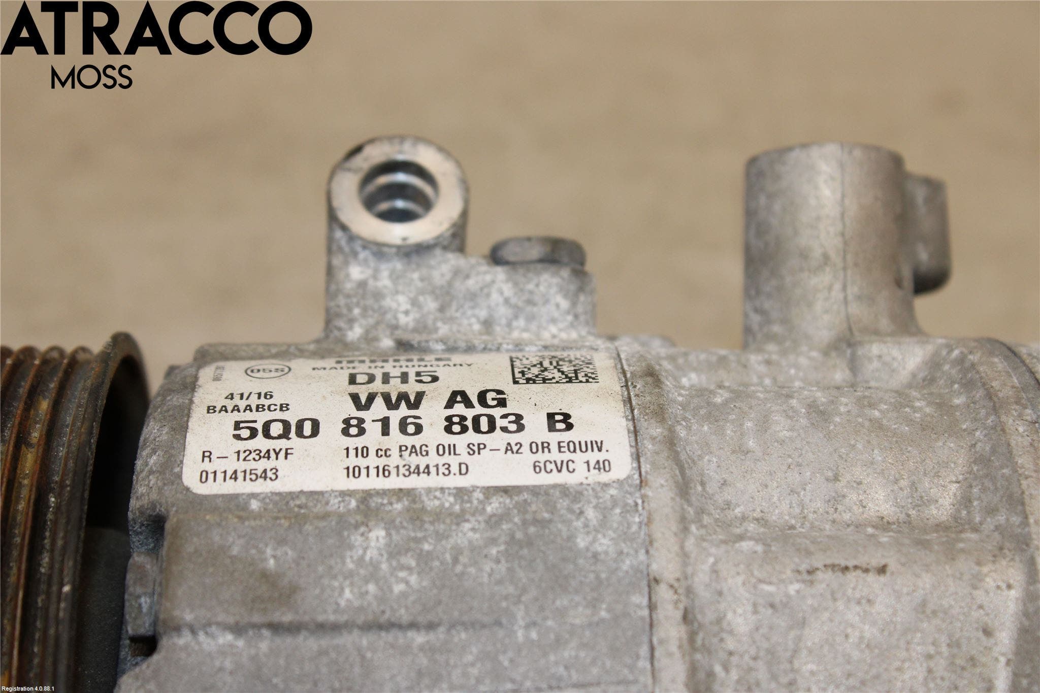 Skoda OCTAVIA (5E) 13-20 Varme Ac Kompressor