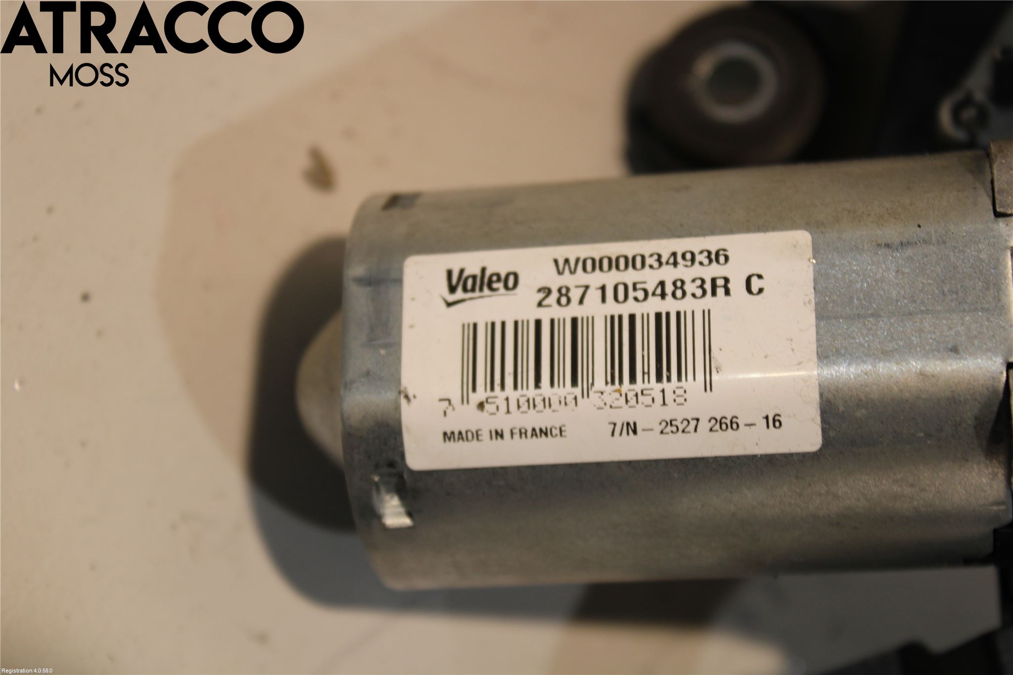 Renault ZOE/E-TECH 13- Viskermotor Bakluke