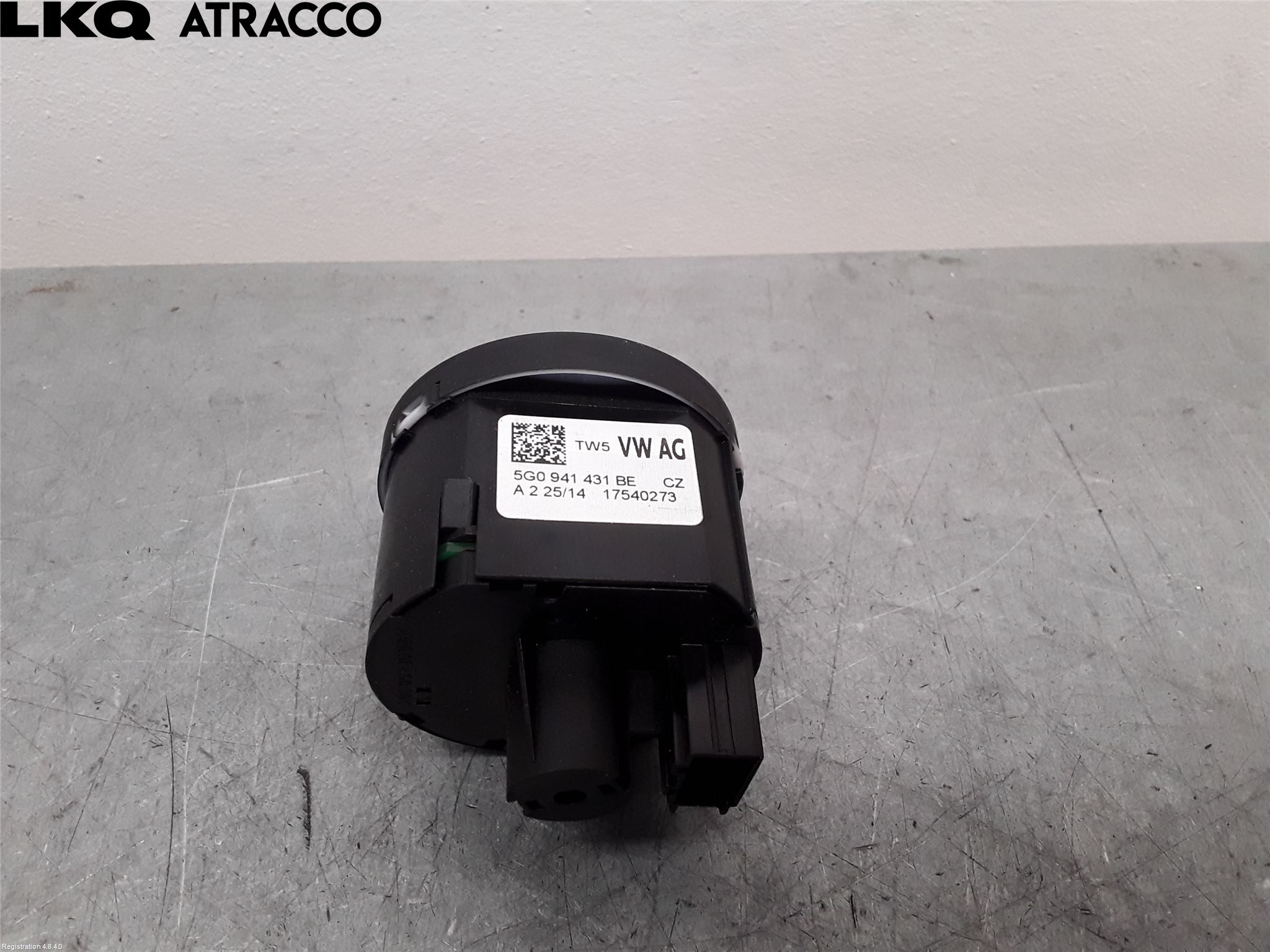 Volkswagen VW GOLF / E-GOLF VII 13-20 Bryter Ekstra Lys