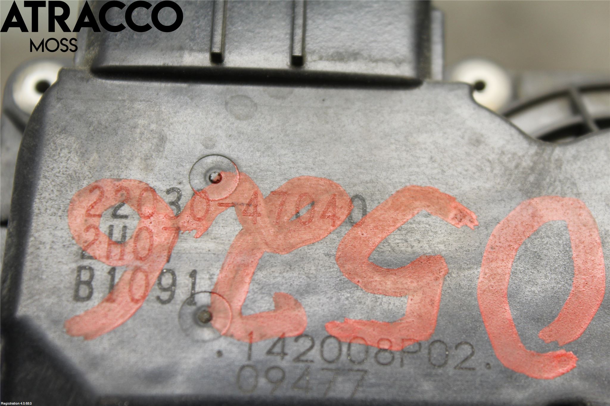 Toyota COROLLA 02-07 Inns Spjeldhus