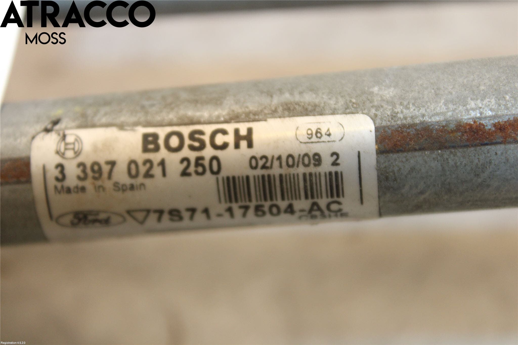 Ford MONDEO 07-15 Viskermotor Frontrute