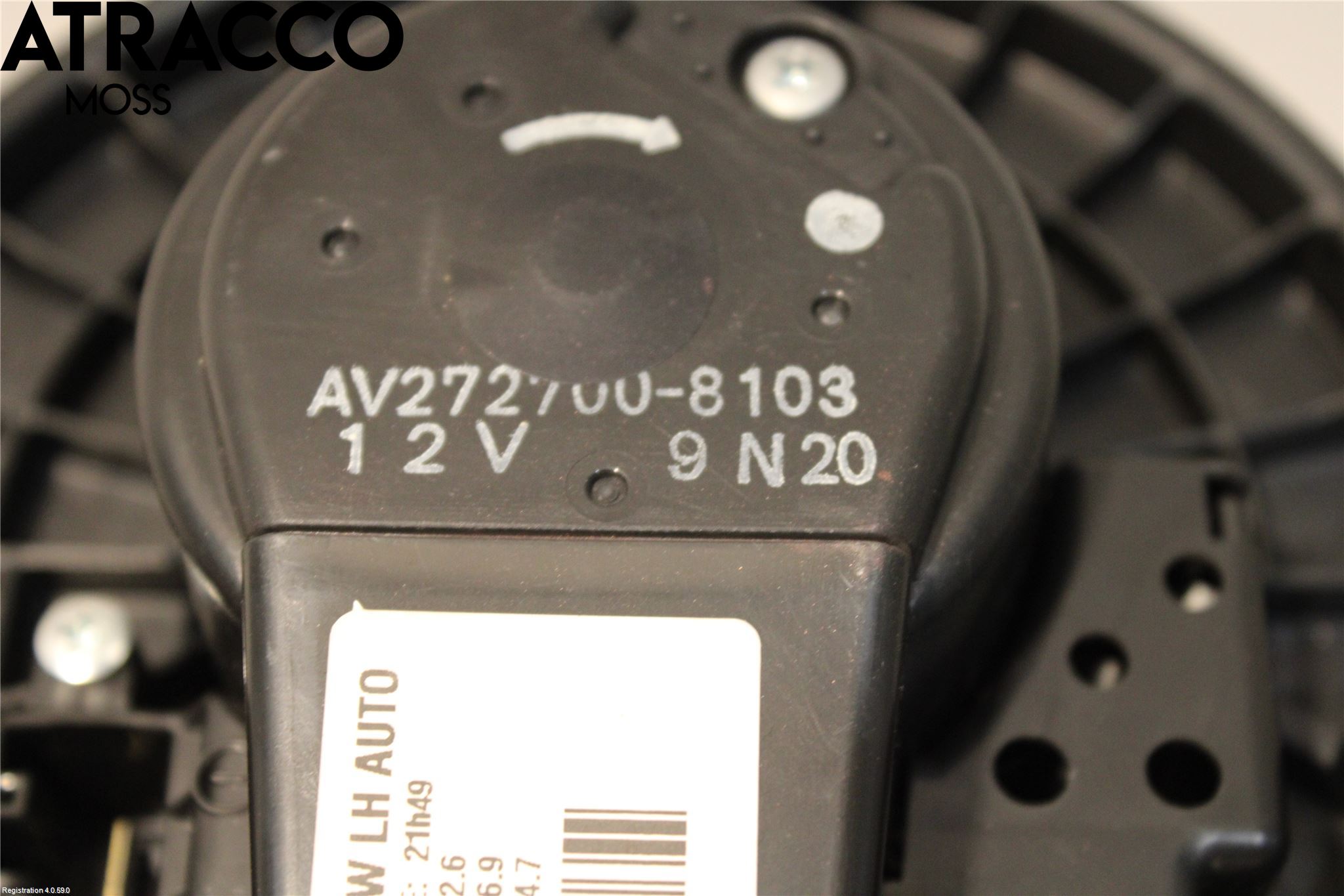 Toyota AURIS 10-12 Varme Ac Varmeapparatvifte