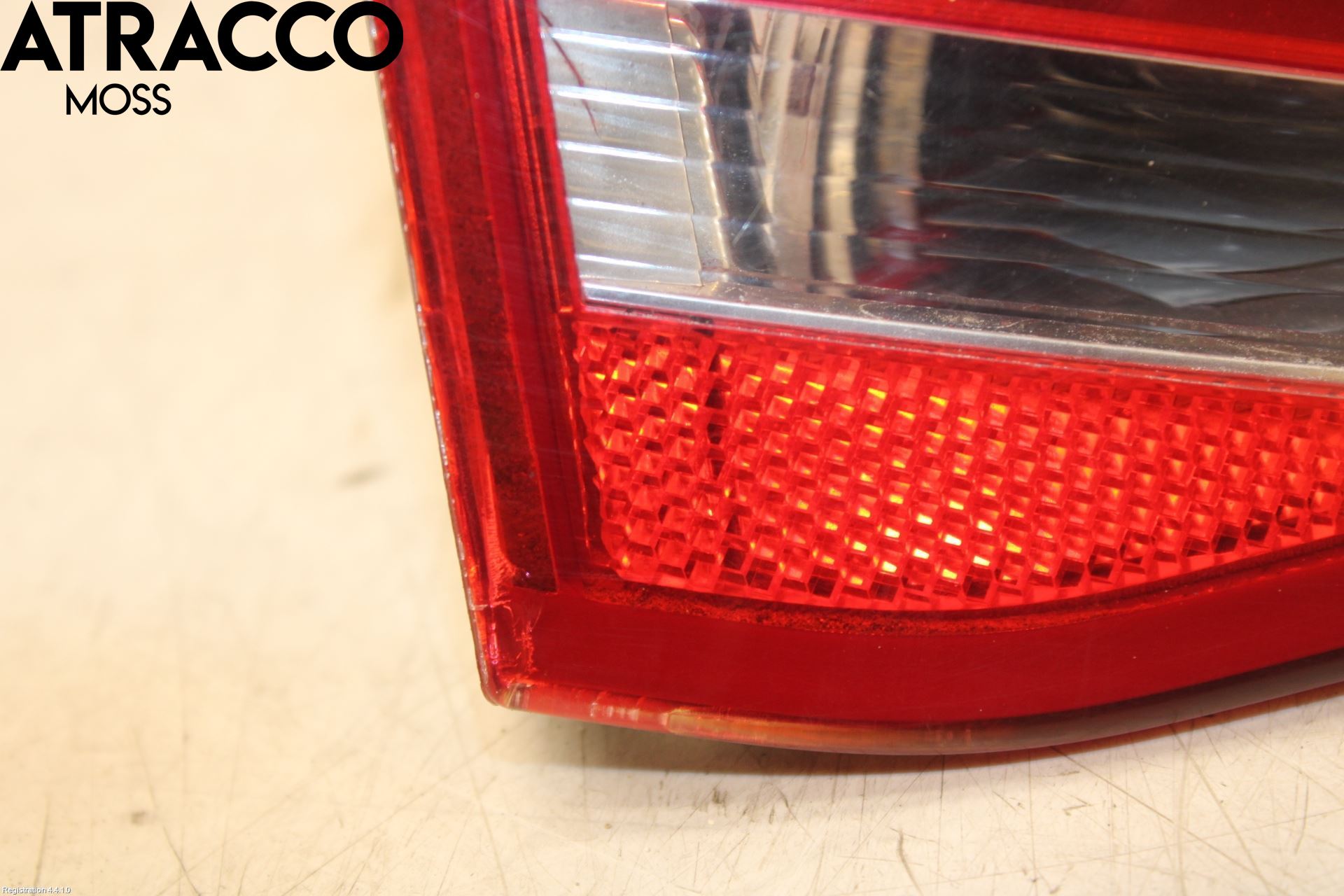 Audi A4/S4 08-11 Baklykt Venstre  På Luke(Indre