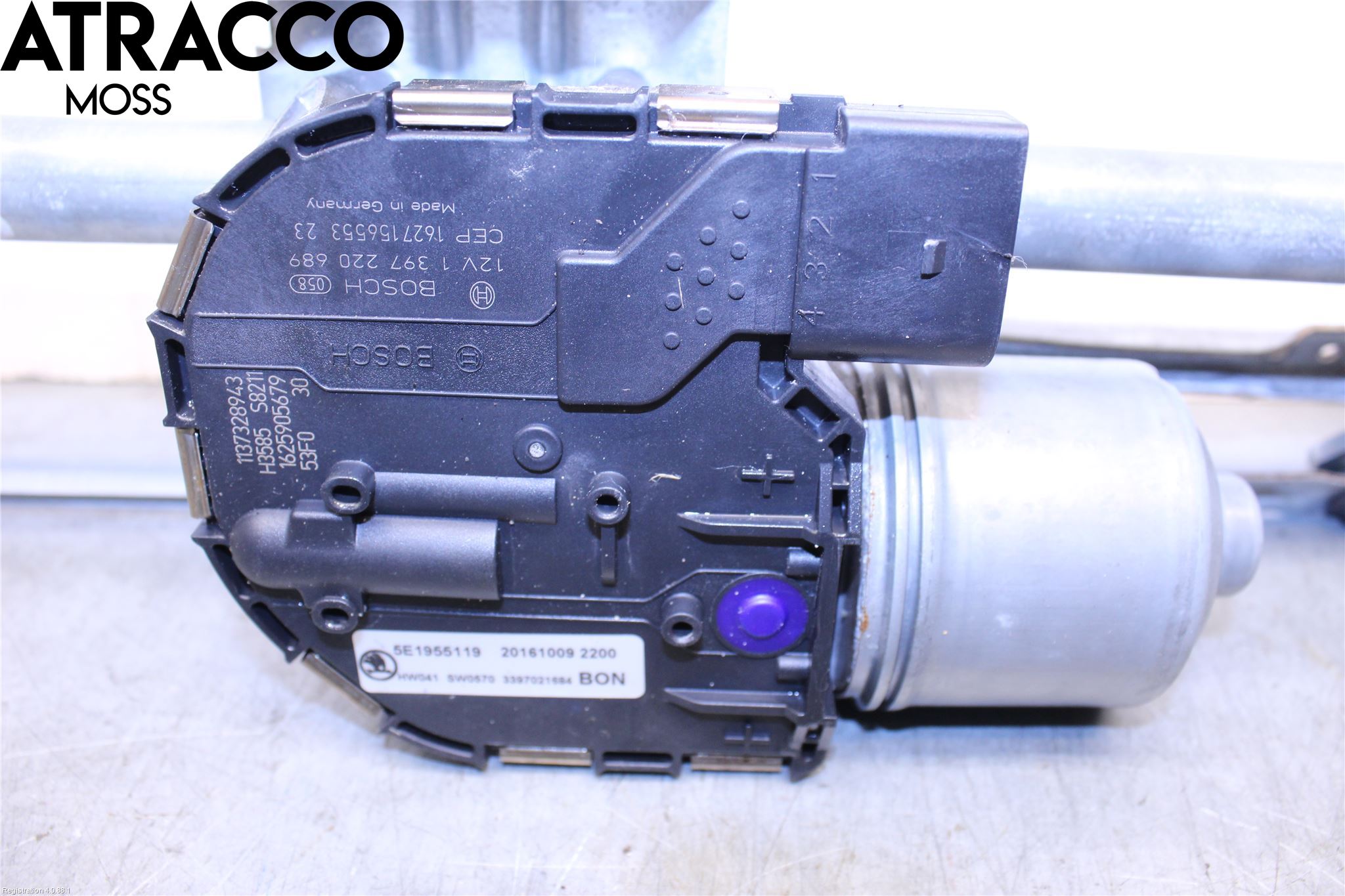 Skoda OCTAVIA (5E) 13-20 Viskermotor Frontrute