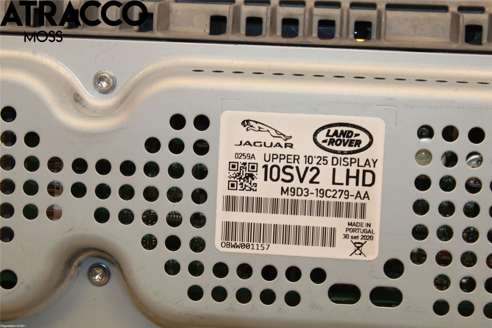 Jaguar I-PACE 18- Multifunktionsdisplay