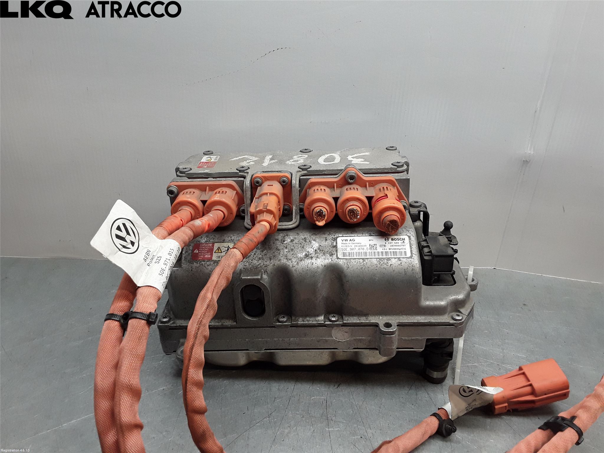 Volkswagen VW GOLF / E-GOLF VII 13-20 Batterilader Hybrid