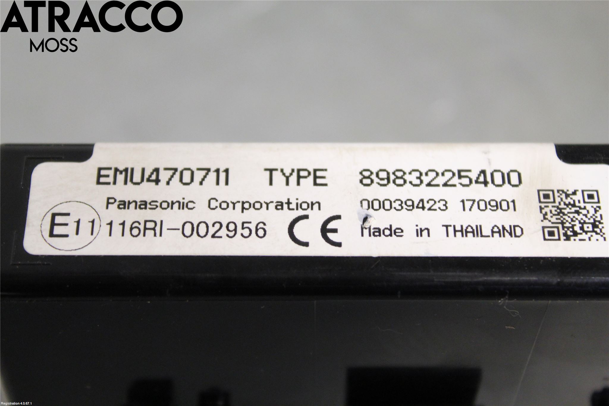 Isuzu D-MAX Styreenhet Øvrig