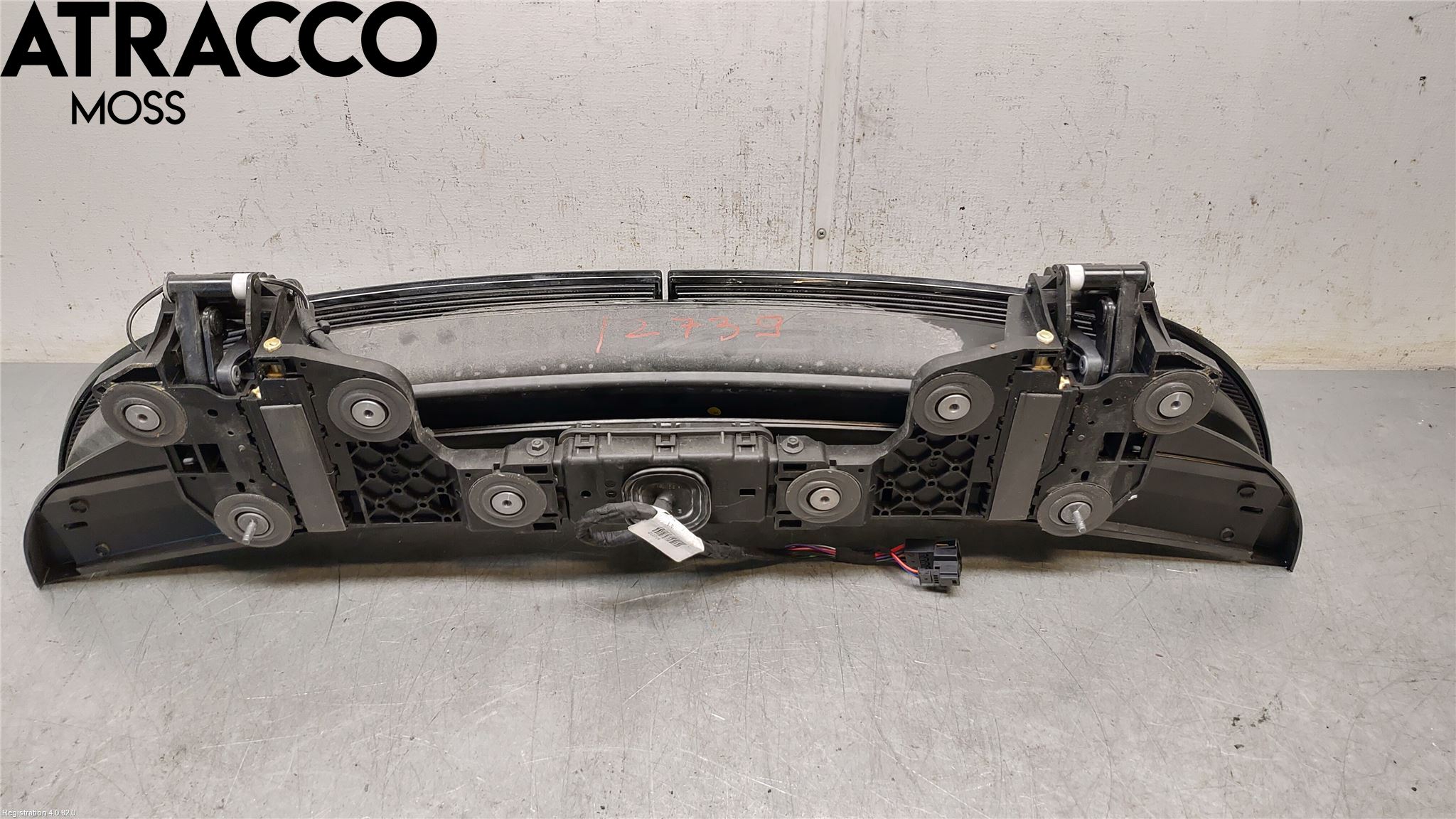 Porsche PANAMERA 09- Spoiler Bak