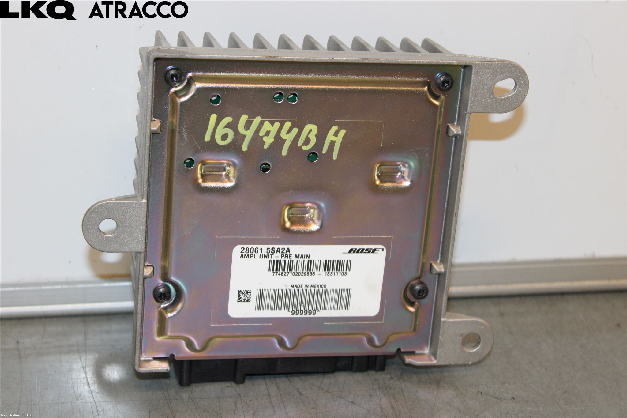 Nissan LEAF 18- Stereo Forsterker