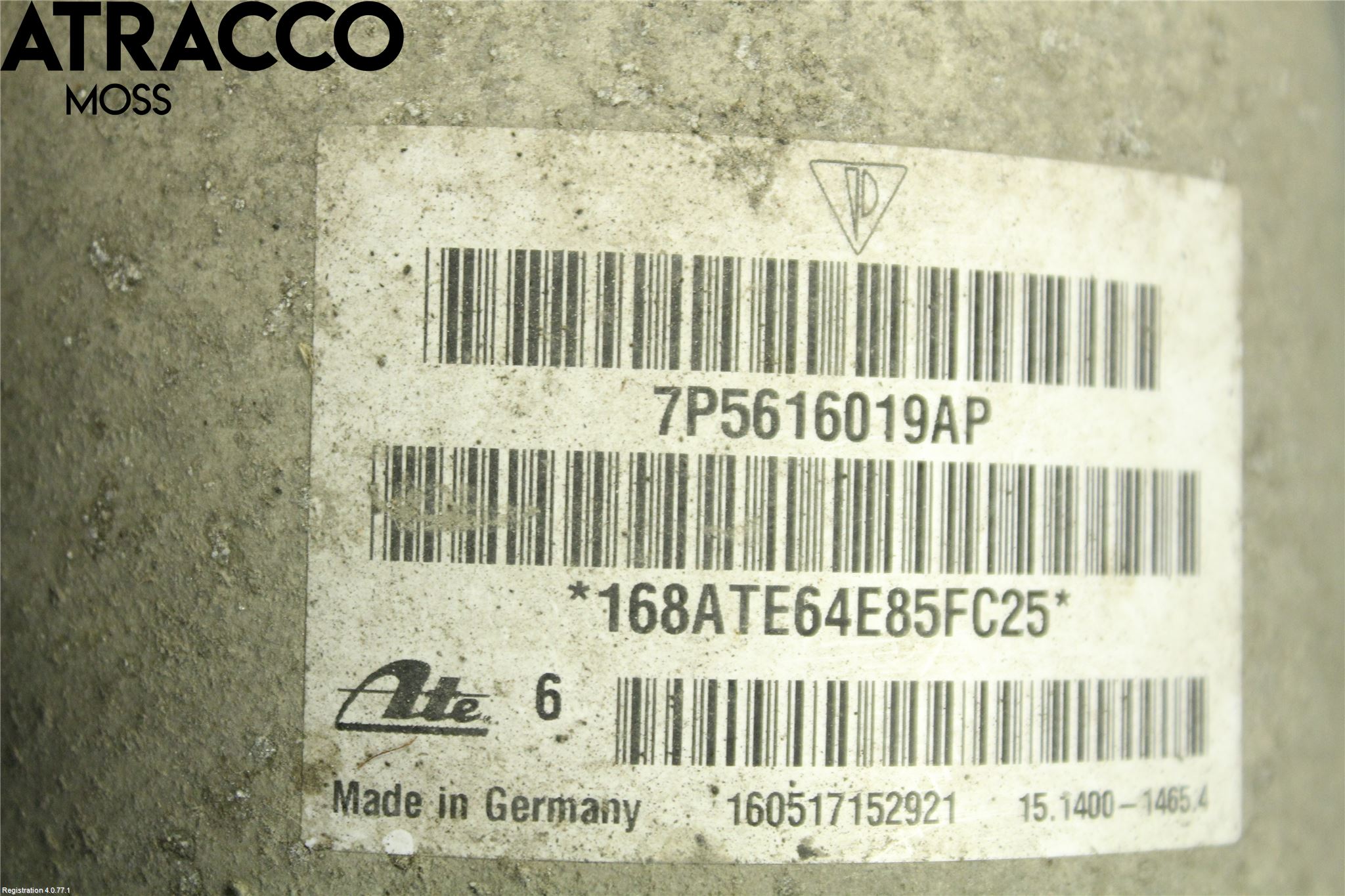 Porsche CAYENNE 03- Fjærbein Bak Venstre