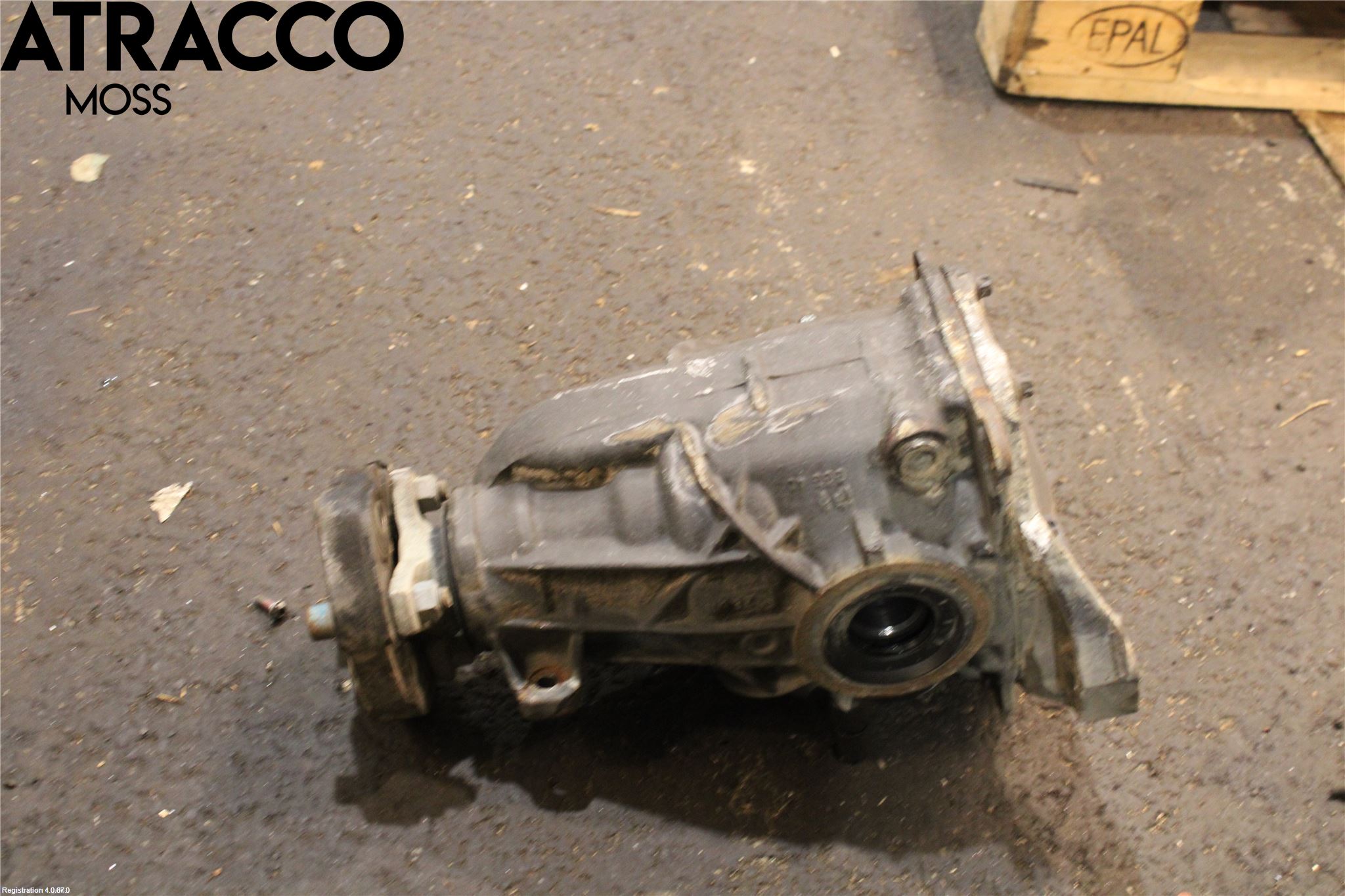 Mercedes-Benz MB GLK-KLASS (X204) 08-16 Bakaksel Kardang Bak -Diff