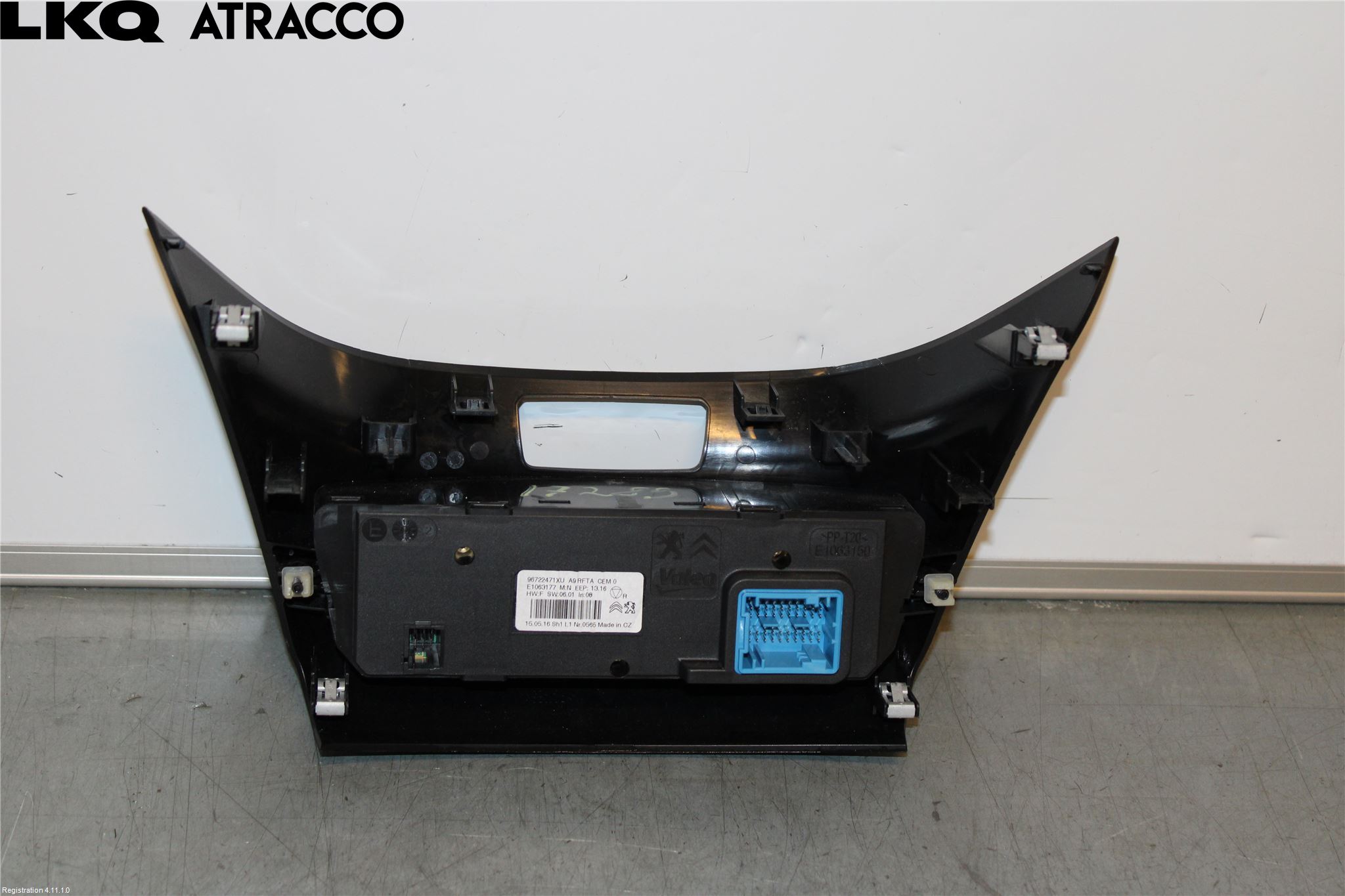 Peugeot 2008 13-20 Varme Ac Betjening-Display