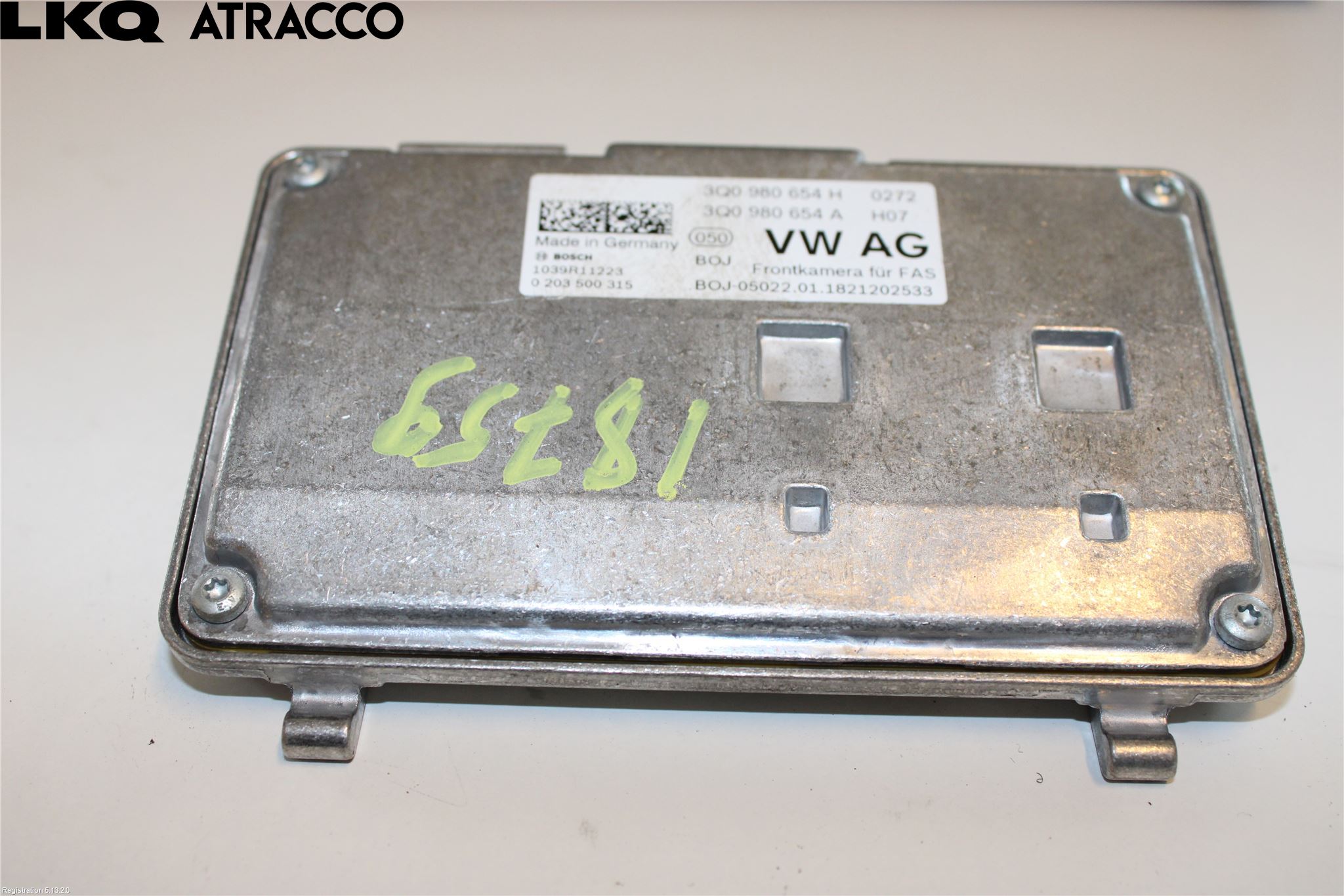 Volkswagen VW GOLF / E-GOLF VII 13-20 Parkeringshjelp Kamera