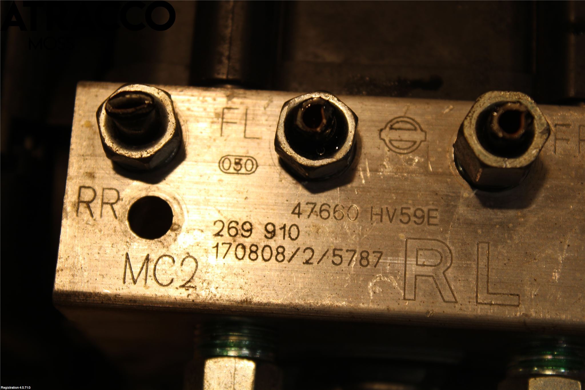 Nissan QASHQAI 17-21 Abs Hydraulikkaggregat