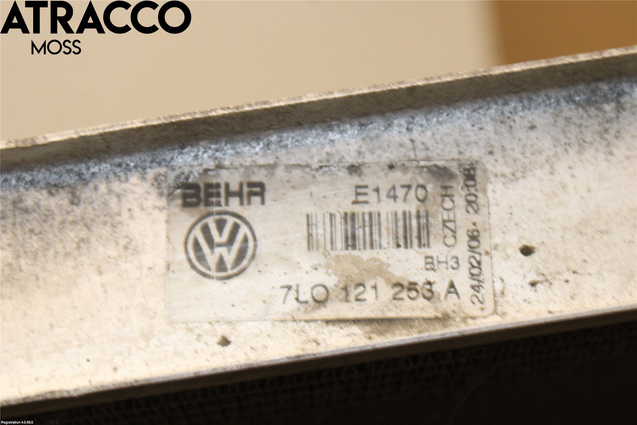 Porsche CAYENNE 03- Radiator Automat