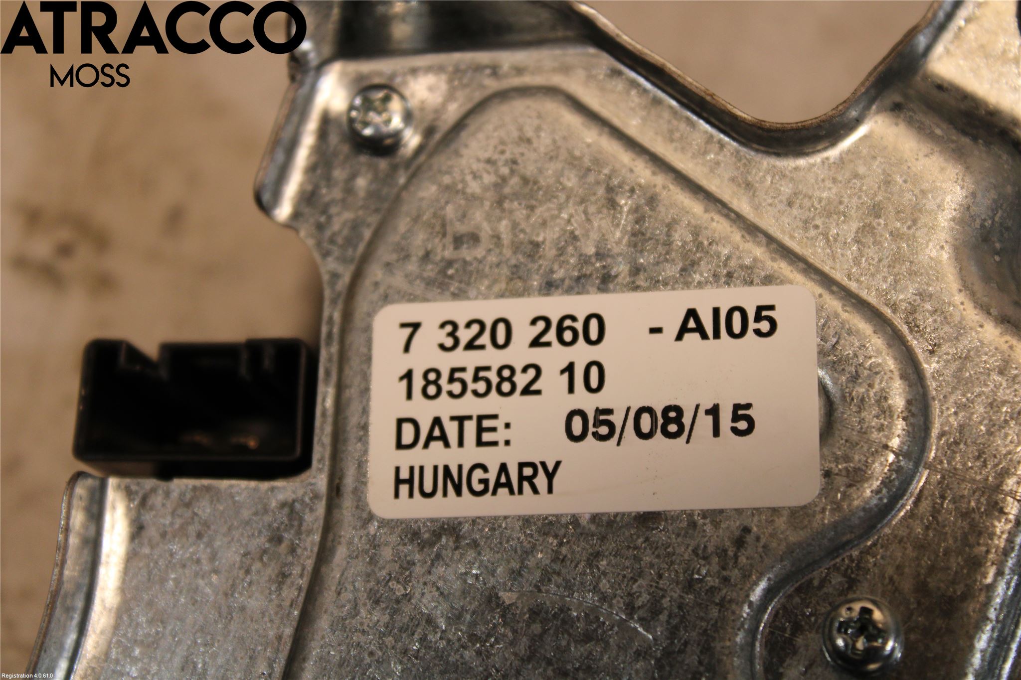 BMW 2 F45 Active Tourer 14-21 Viskermotor Bakluke