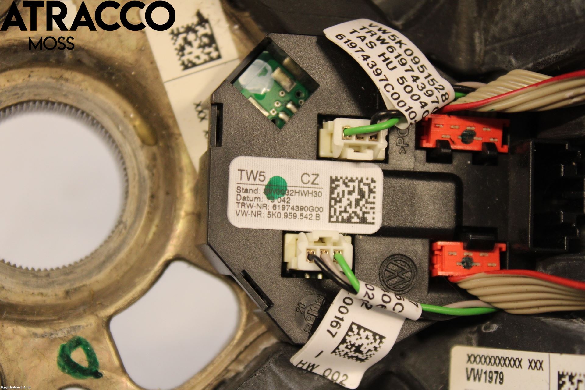 Volkswagen VW TOURAN 10-15 Ratt