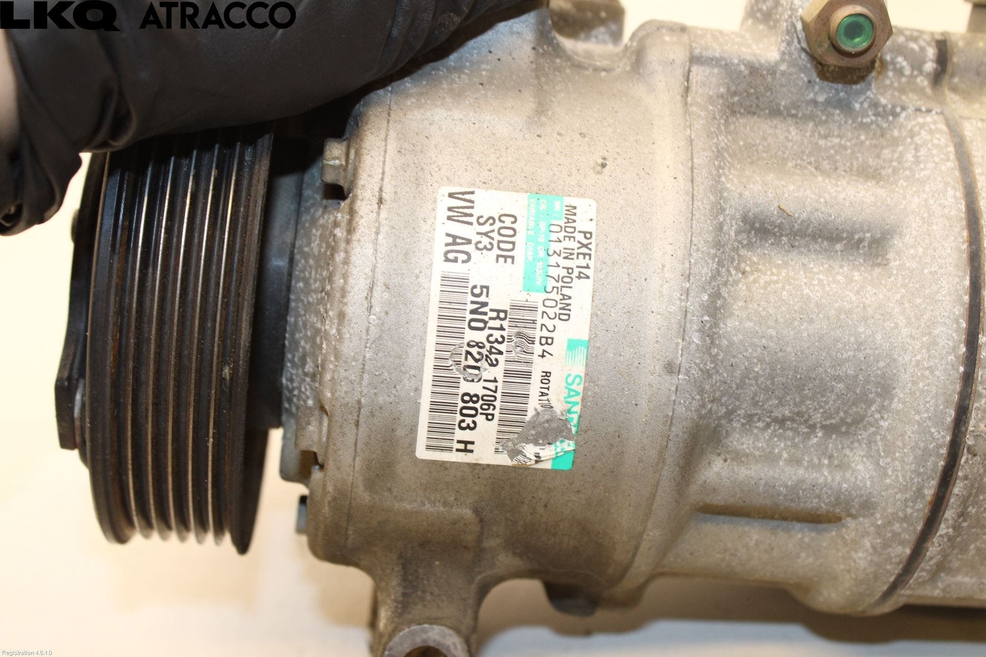 Volkswagen VW GOLF VI 09-13 Varme Ac Kompressor