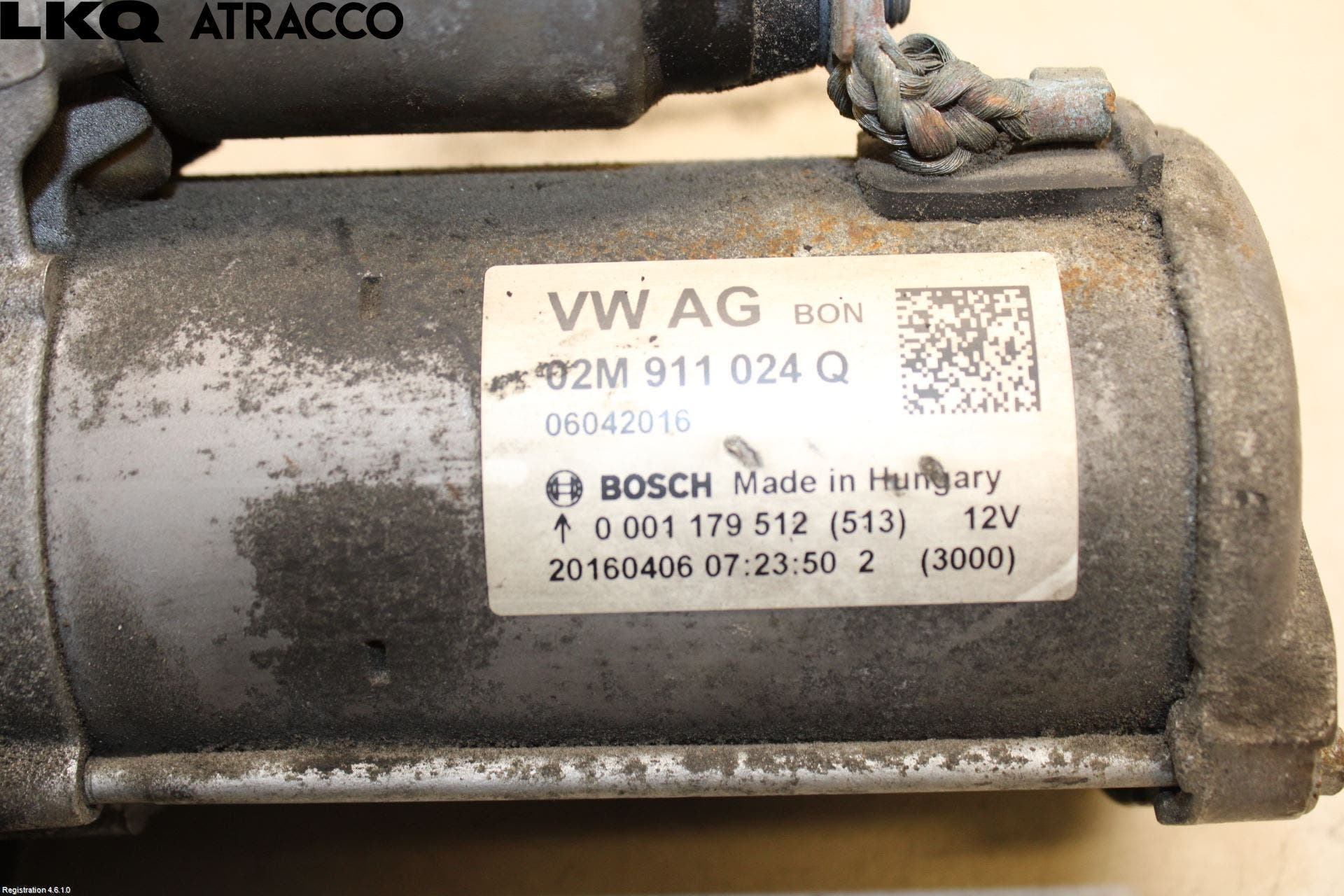 Volkswagen VW POLO 10-17 Startmotor