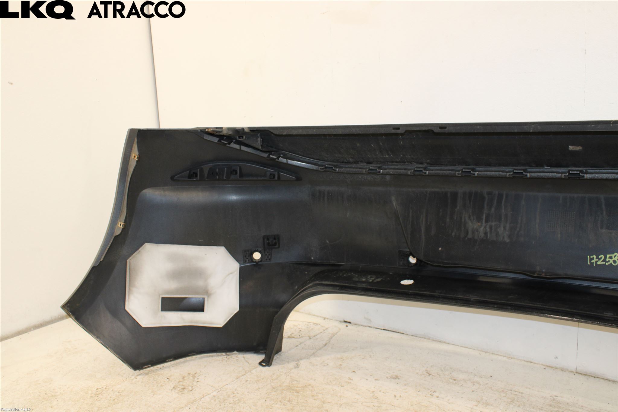 Volkswagen VW GOLF / E-GOLF VII 13-20 Støtfanger Bak