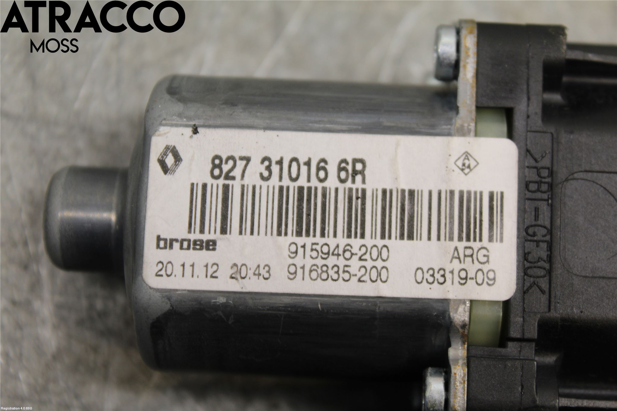 Renault SCÉNIC III / GRAND SCÉNIC 09-16 Vindusheis El Komp