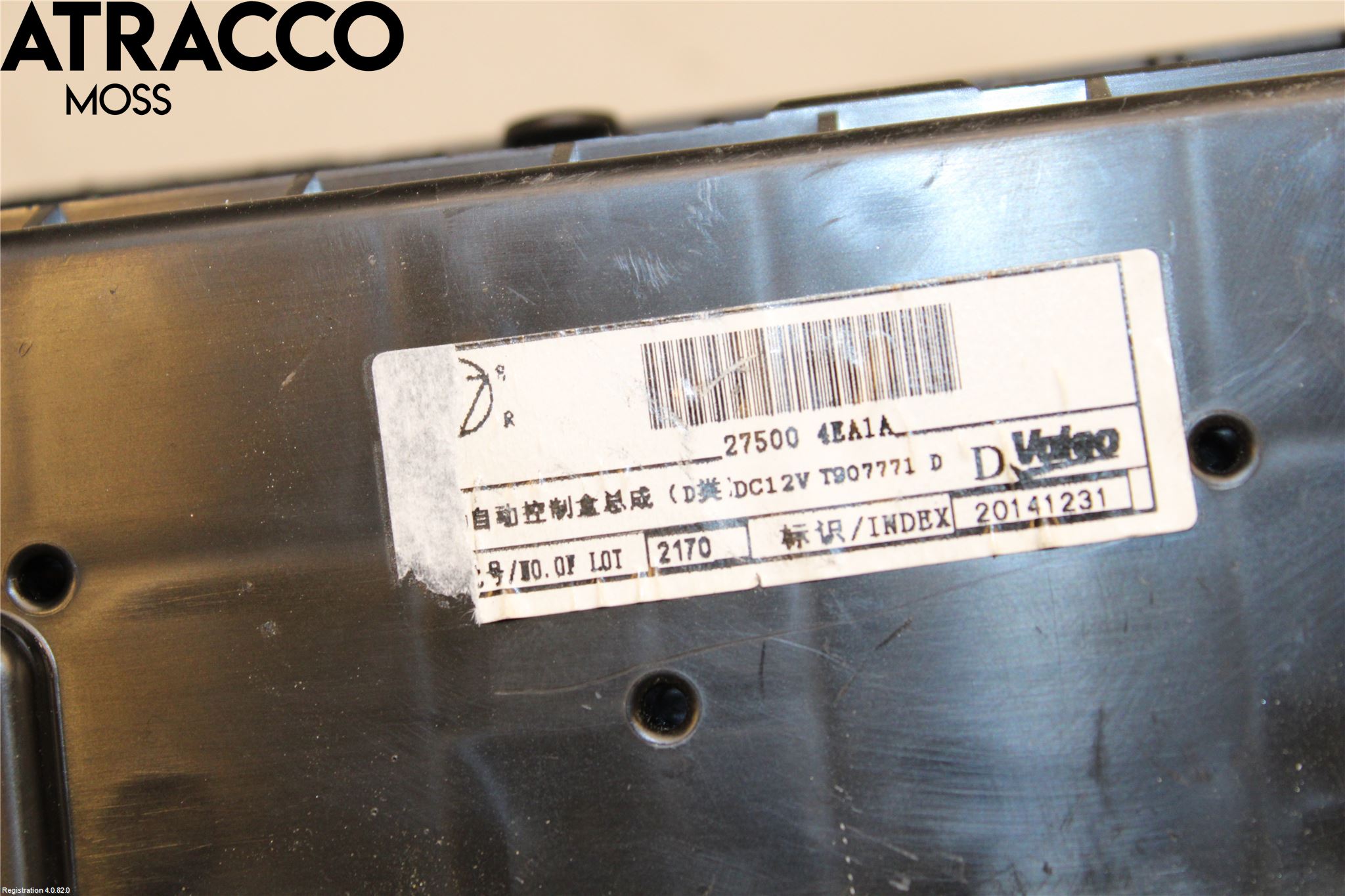 Nissan QASHQAI 14-17 Varme Ac Betjening-Display