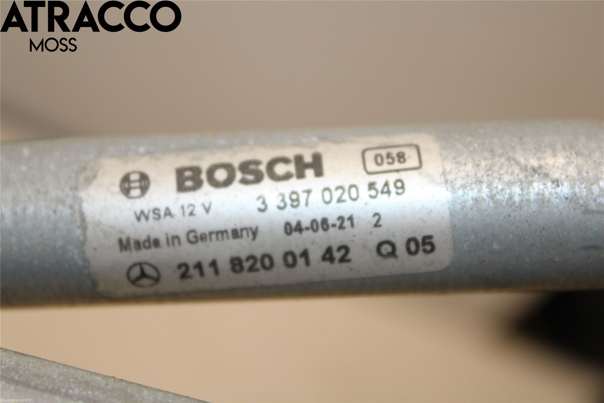 Mercedes-Benz MB E-KLASS (W211) 02-09 Viskermotor Frontrute