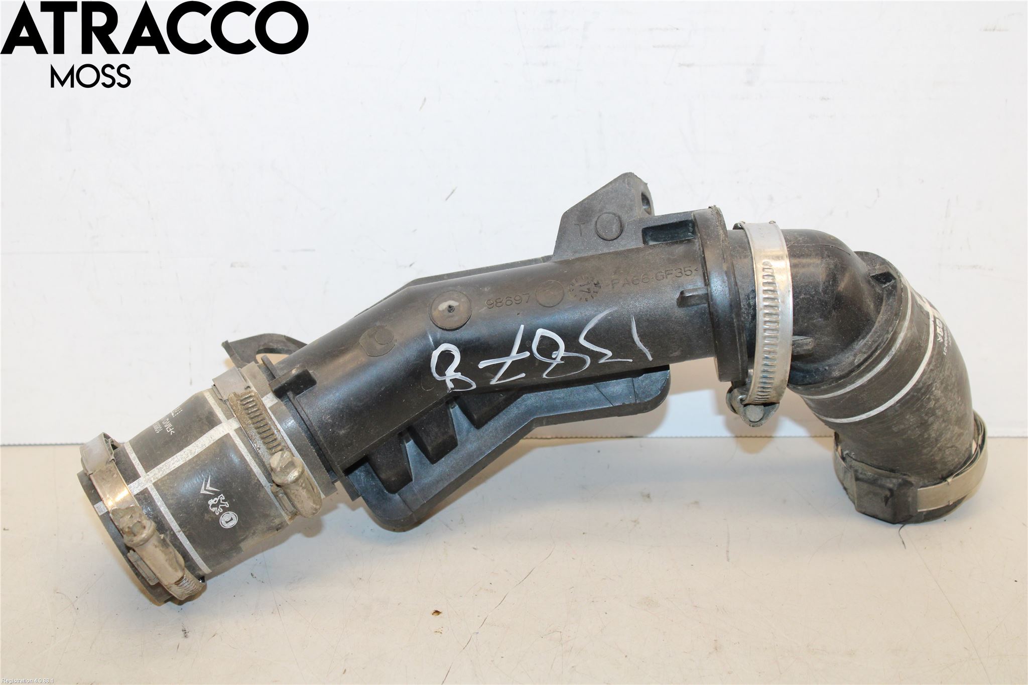 Citroen JUMPY/E-JUMPY 16- Intercooler Rør-Slange