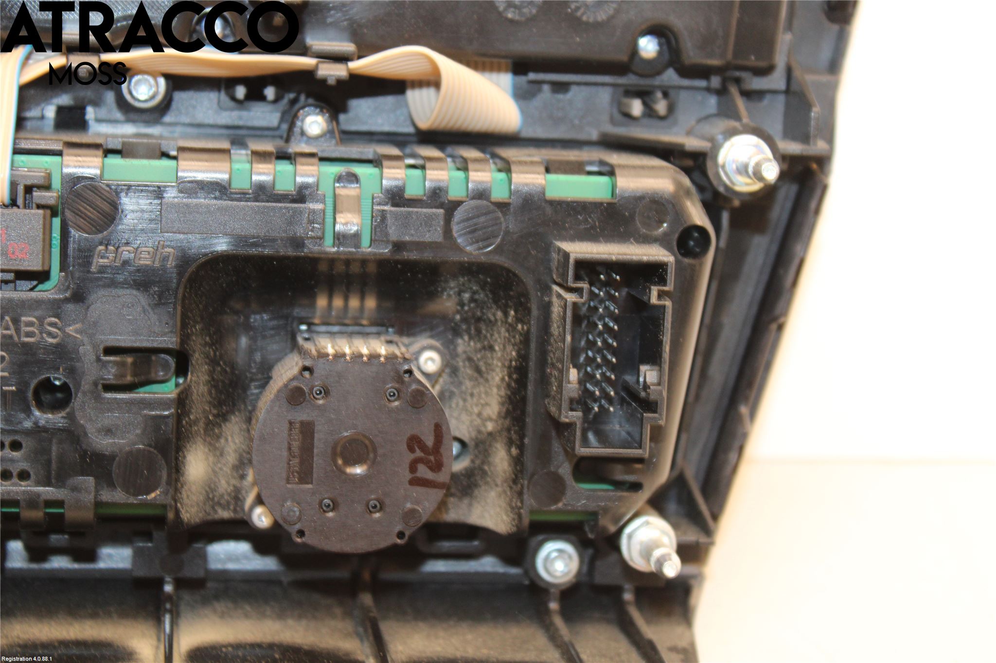 BMW 5 F10/F11/F18 09-17 Varme Ac Betjening-Display