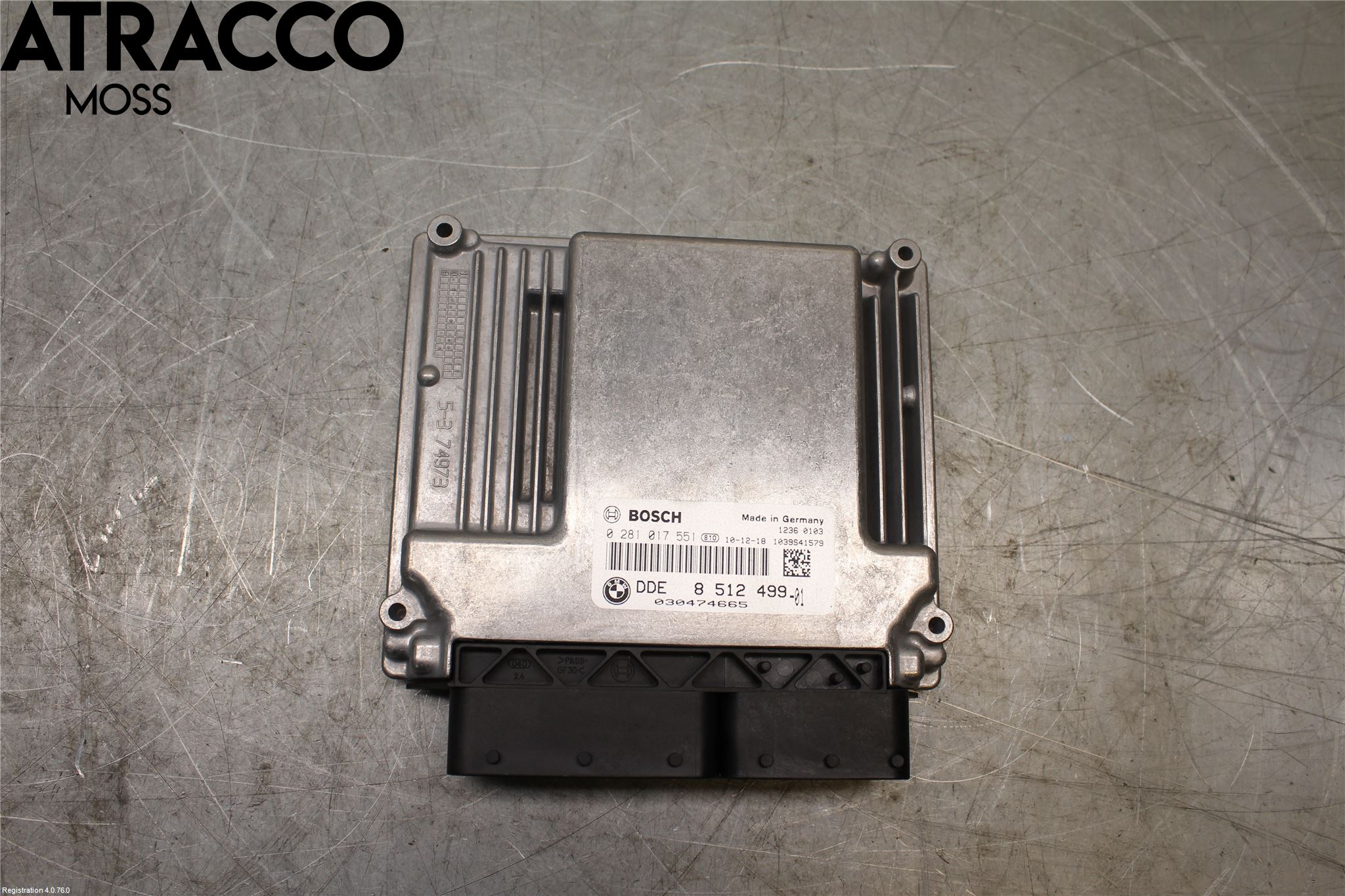 BMW X1 E84 10-15 Styreenhet Dieselpumpe