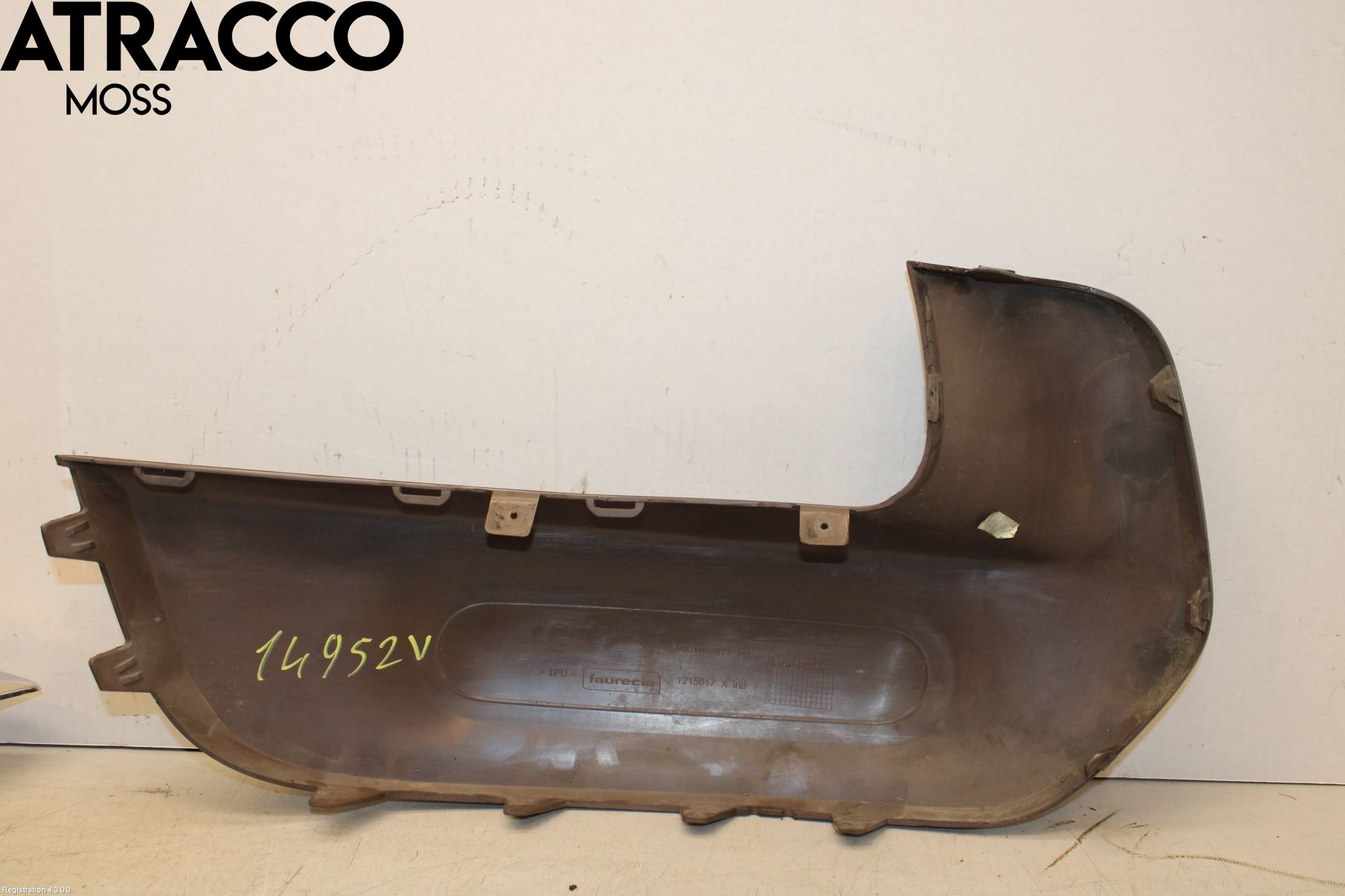 Citroen C4 CACTUS 14-20 Støtfangerfeste Foran Venstre