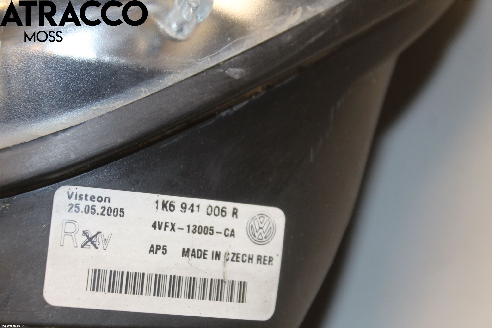 Volkswagen VW GOLF V 04-09 Frontlykt Høyre