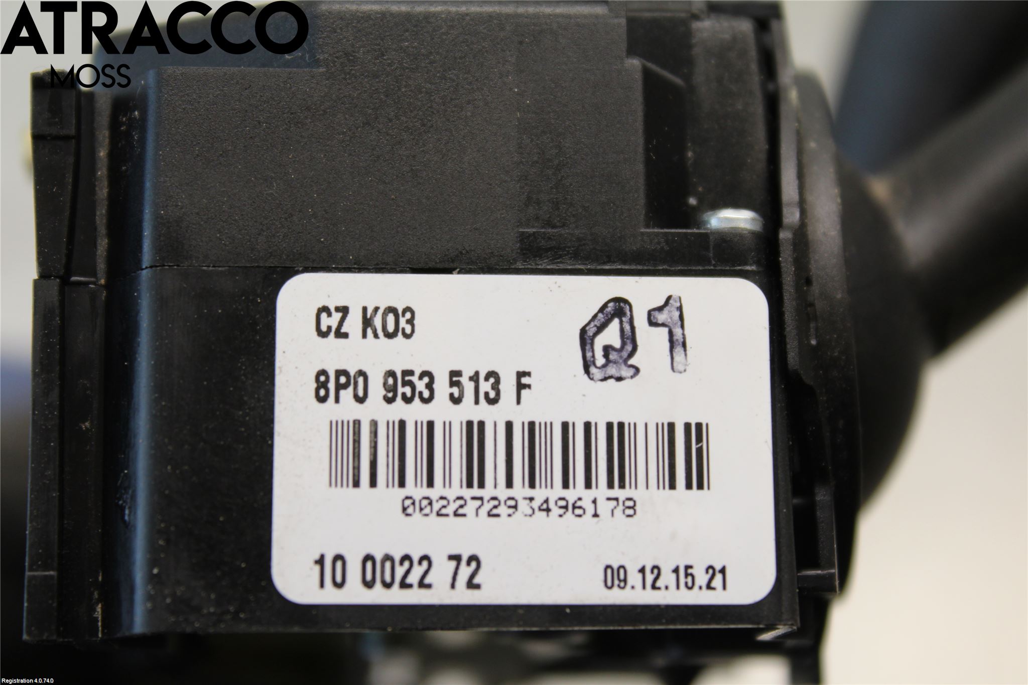 Audi A3/S3 05-13 Bryter Ratt Blinklys - Lys