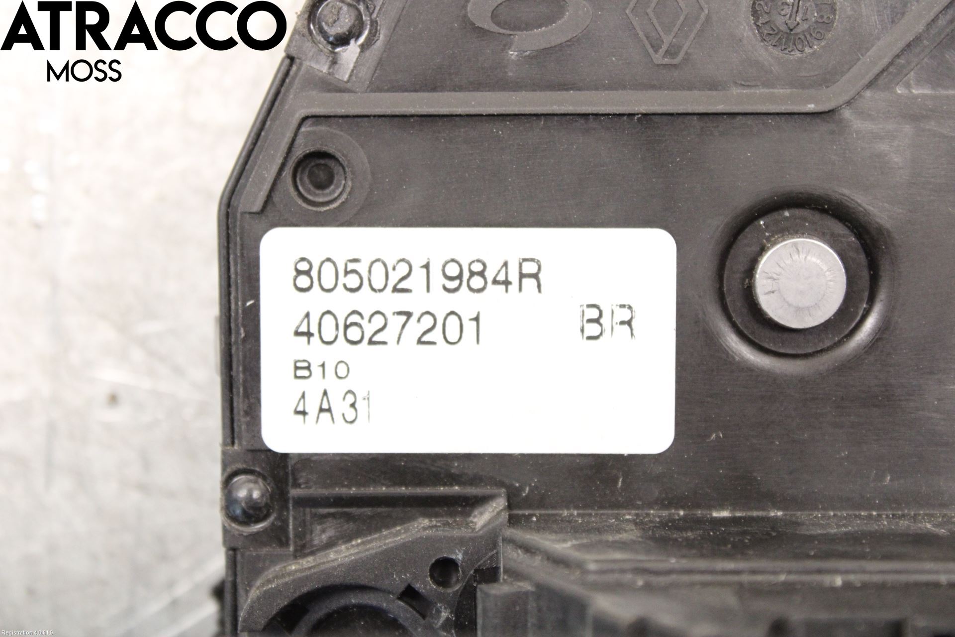 Renault ZOE/E-TECH 13- Dørlås - Låsekasse