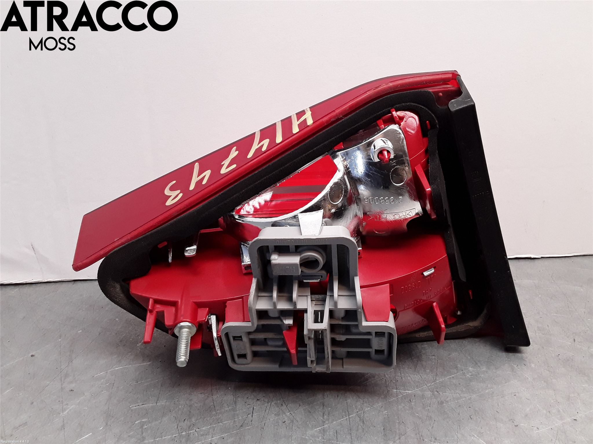 Audi A4/S4 08-11 Baklykt Høyre  På Luke(Indre)