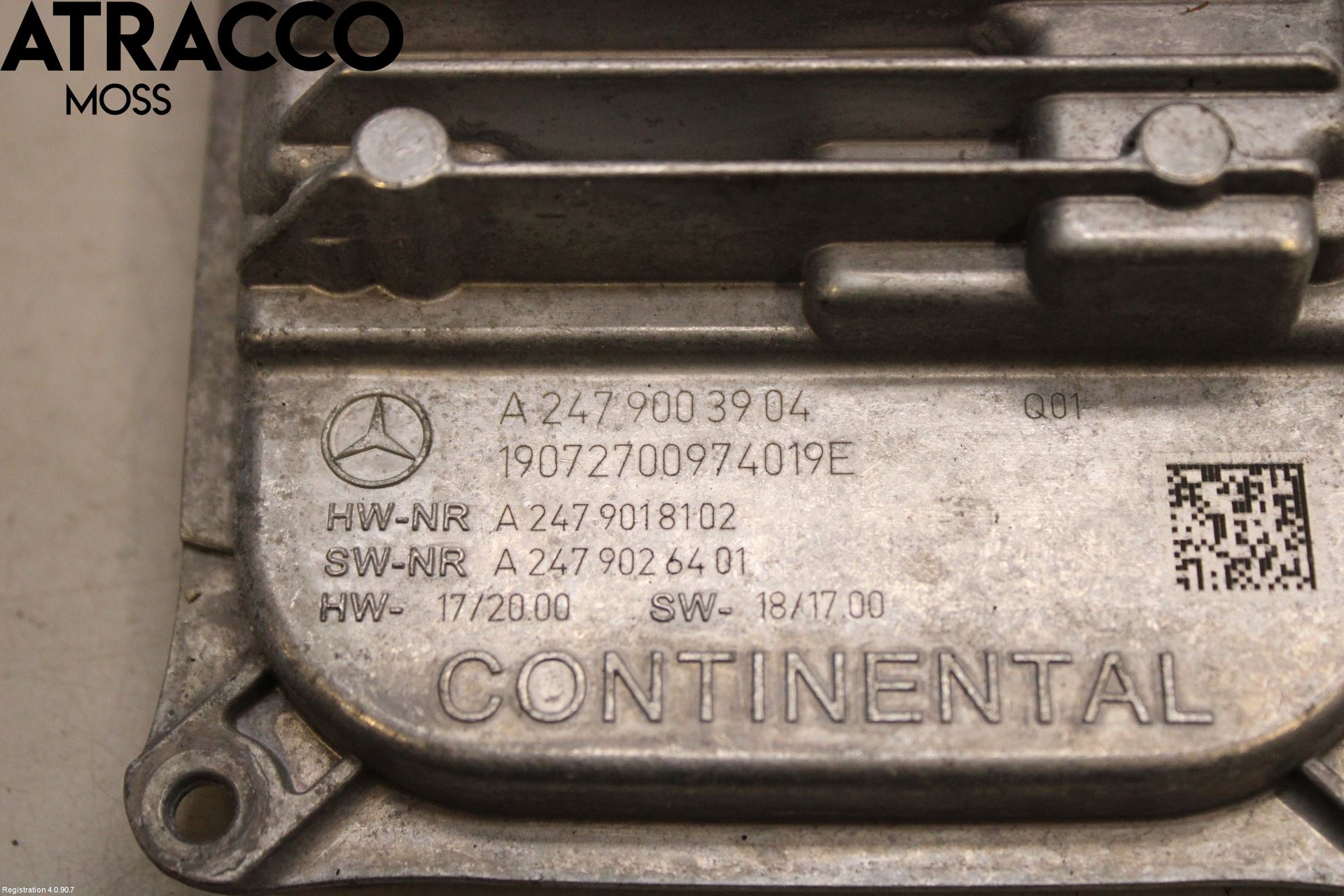 Mercedes-Benz MB B-KLASS (W246/W242) 12-19 Styreenhet Xenon