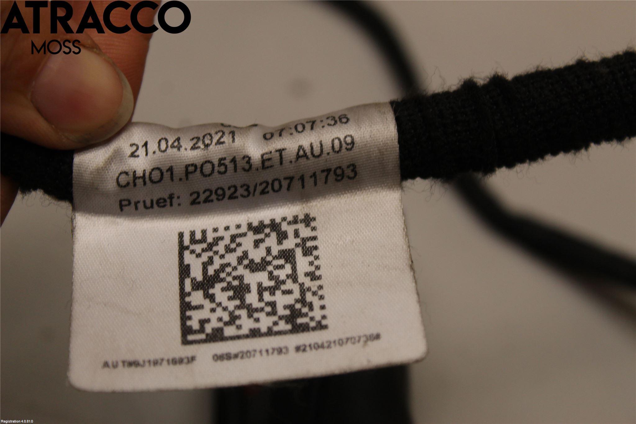 Porsche TAYCAN 20- Ledningsnett