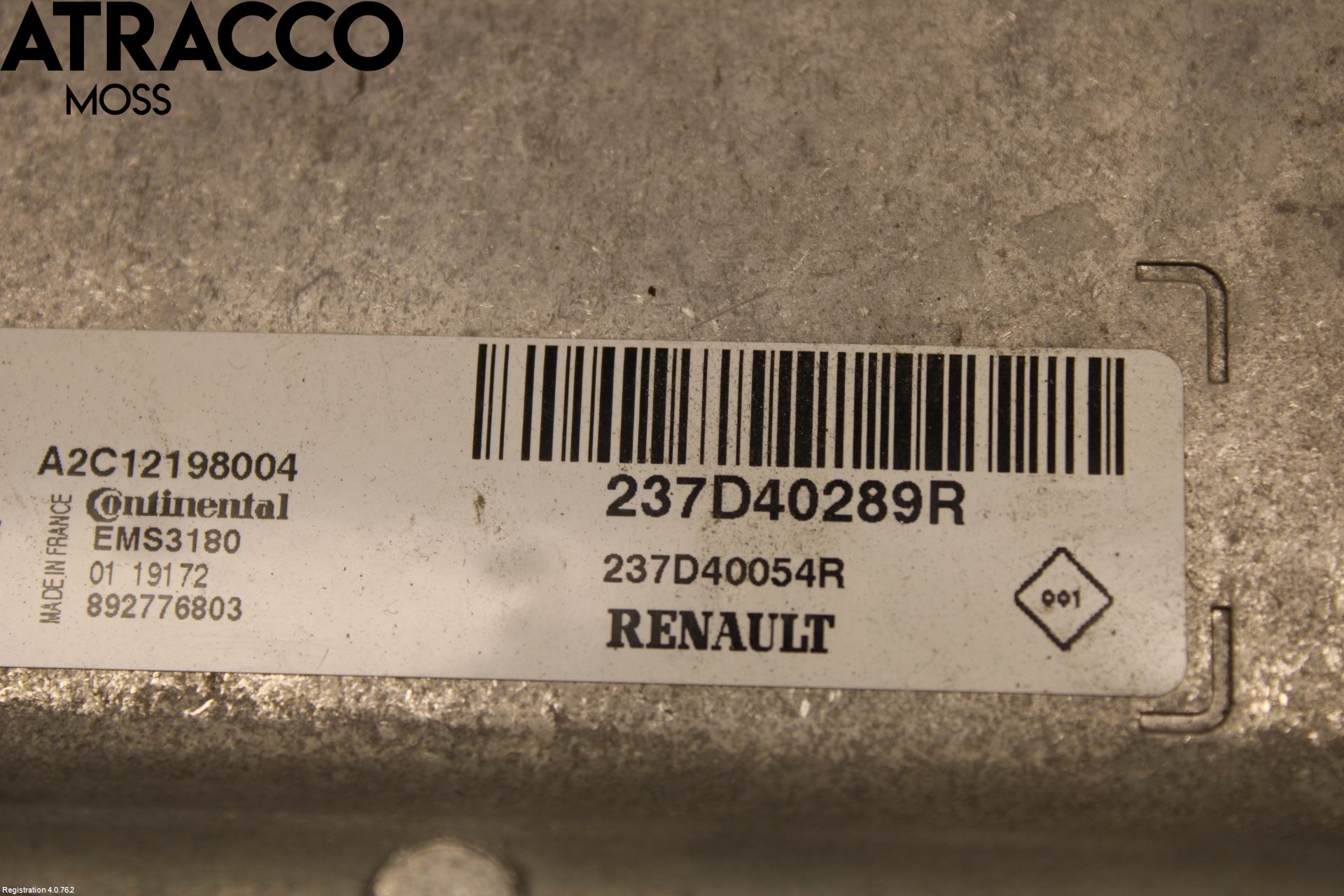 Renault ZOE/E-TECH 13- Styreenhet Øvrig