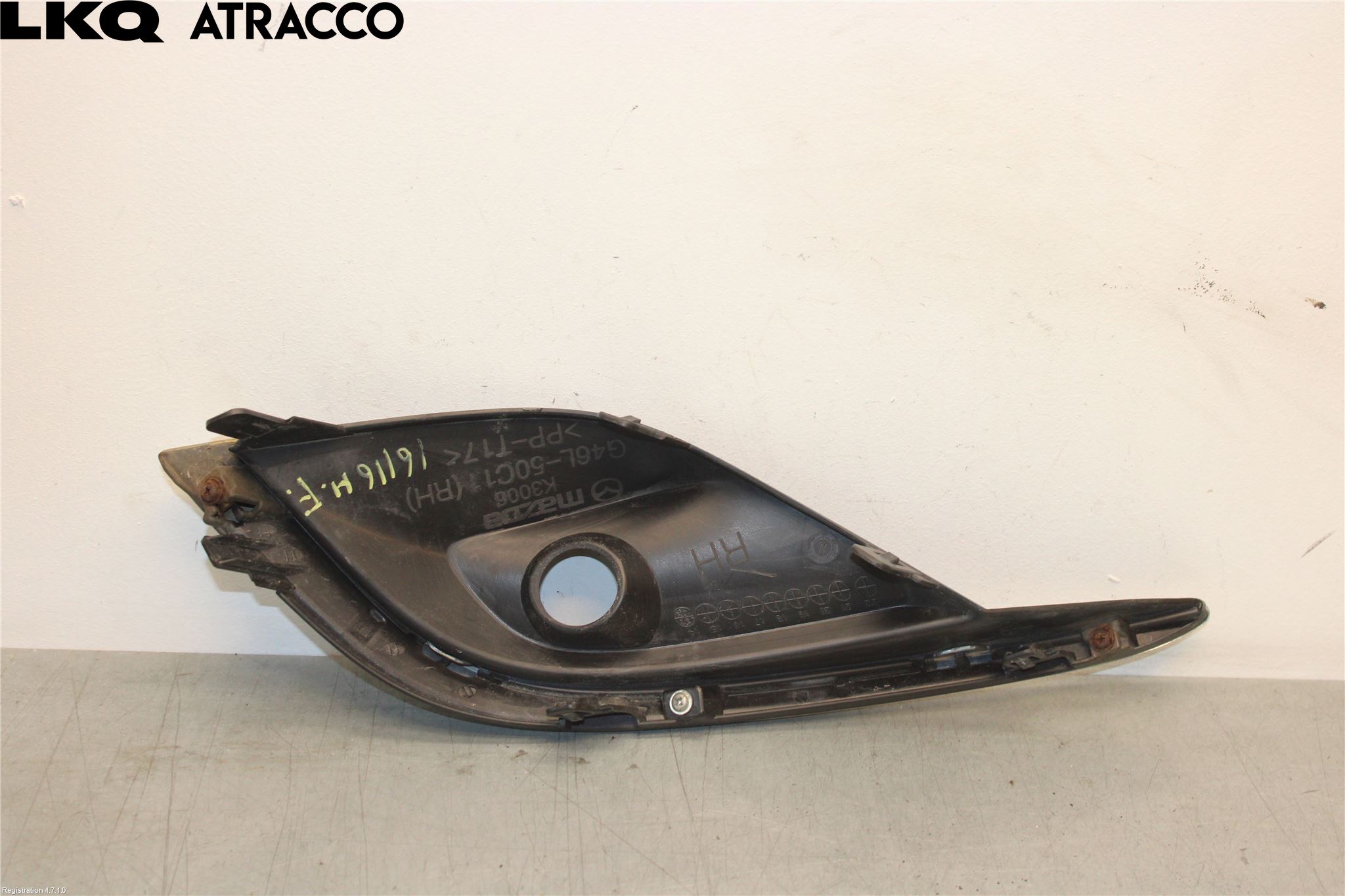 Mazda 6 13- Frontlykt Kurve-Tåkelys Ramme