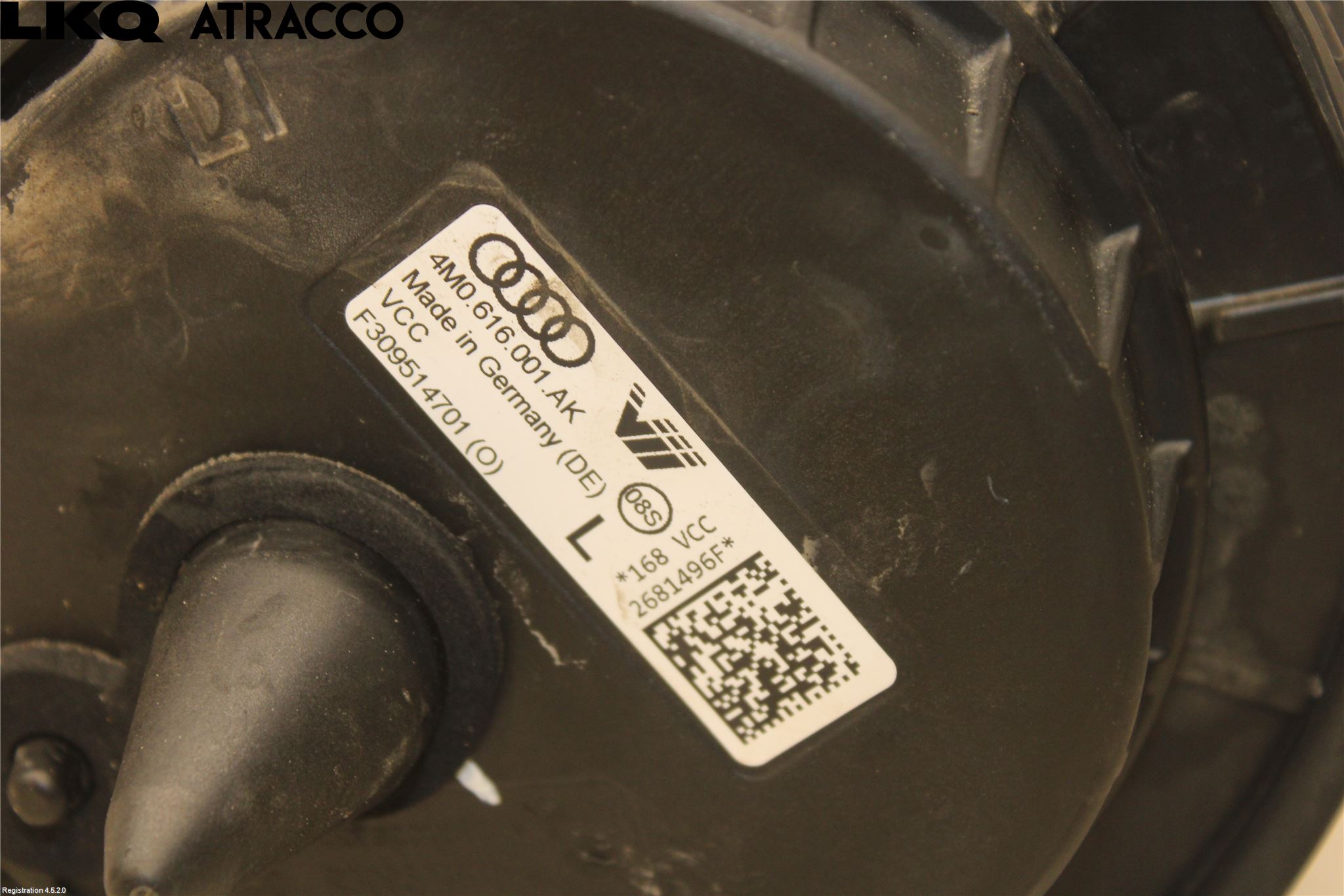 Audi E-TRON, S GE 19- Nivåreg Belg - Luftpute