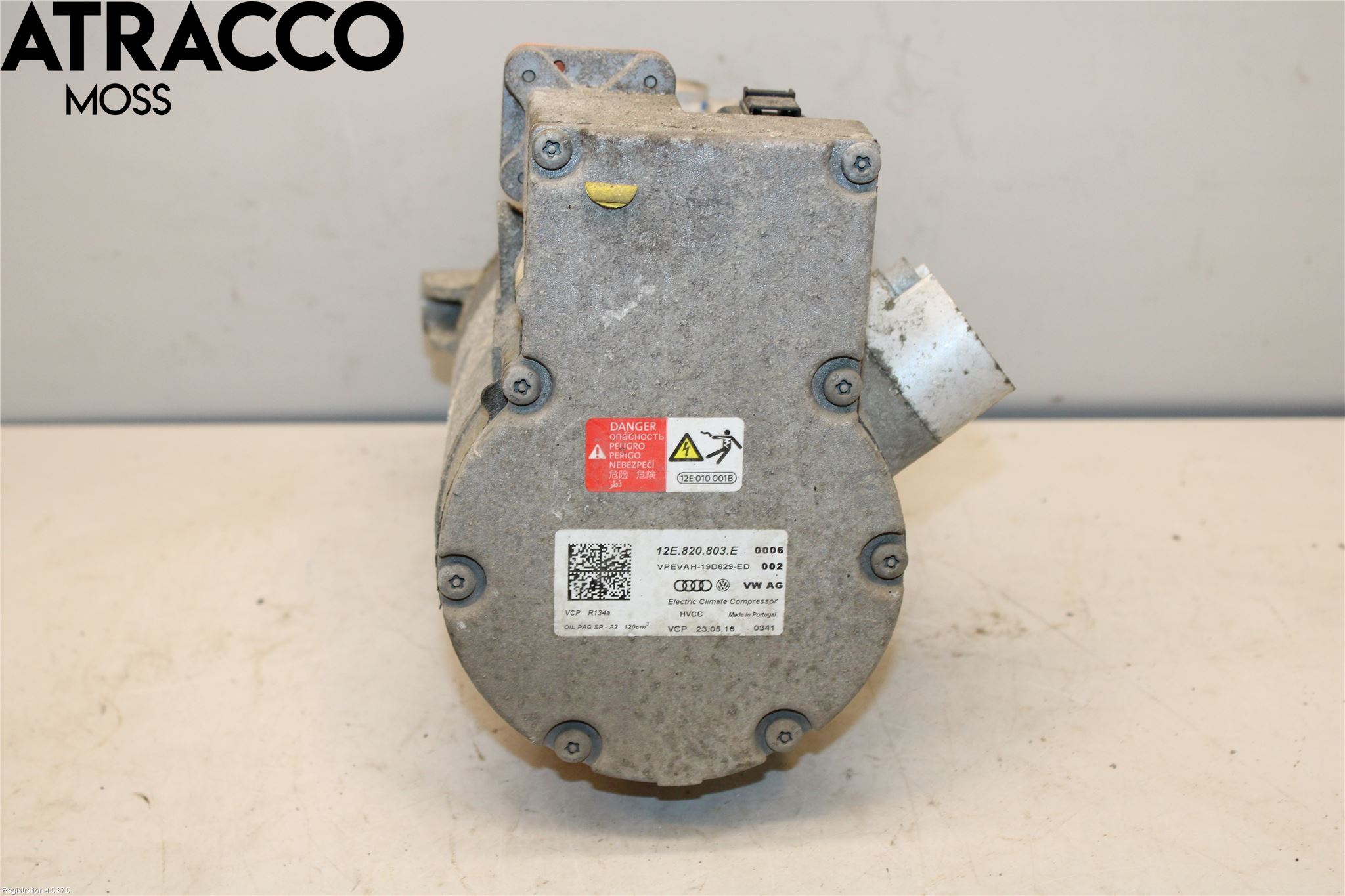 Volkswagen VW GOLF / E-GOLF VII 13-20 Varme Ac Kompressor