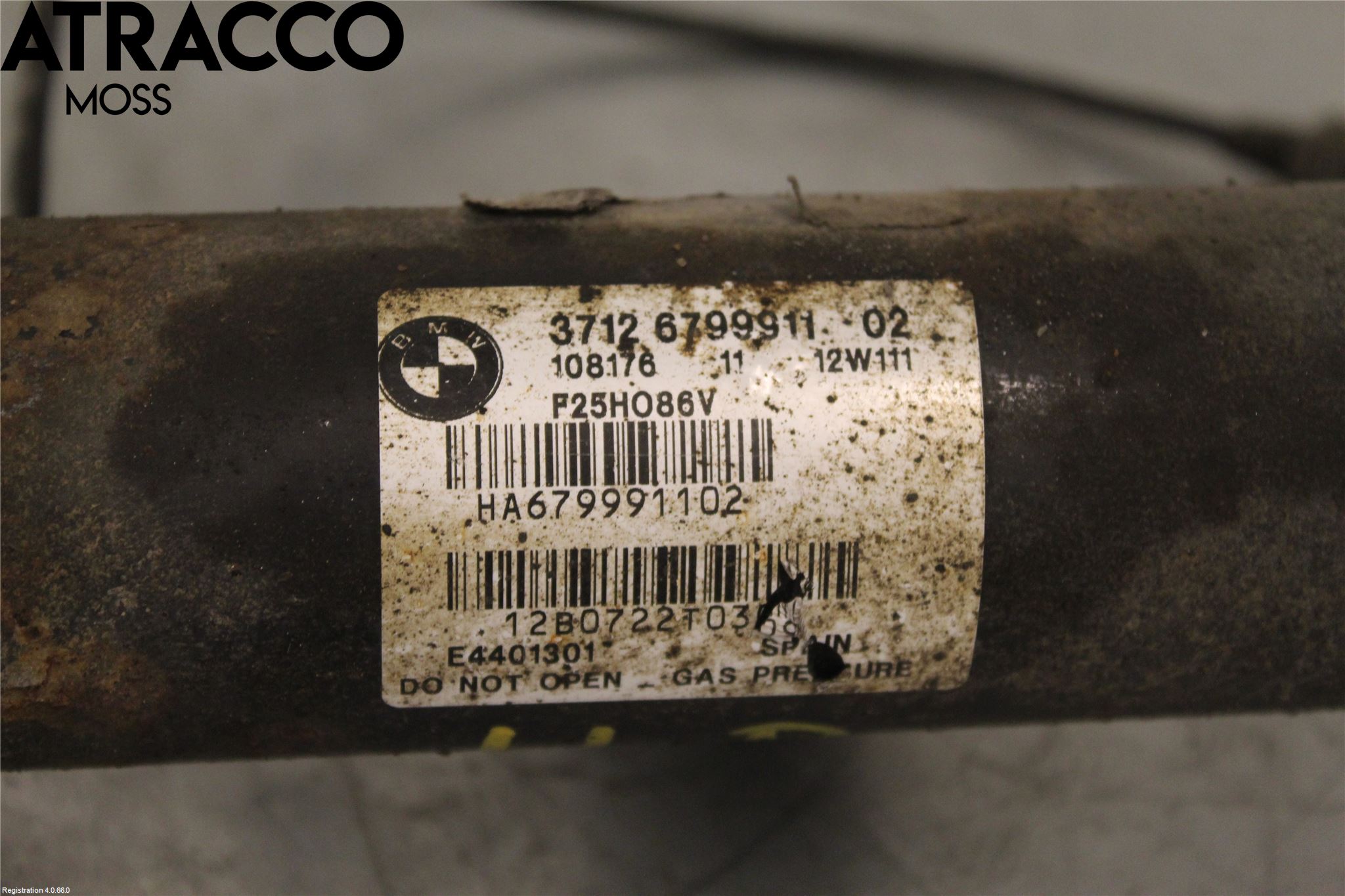 BMW X3 F25 10-17 Fjærbein Bak