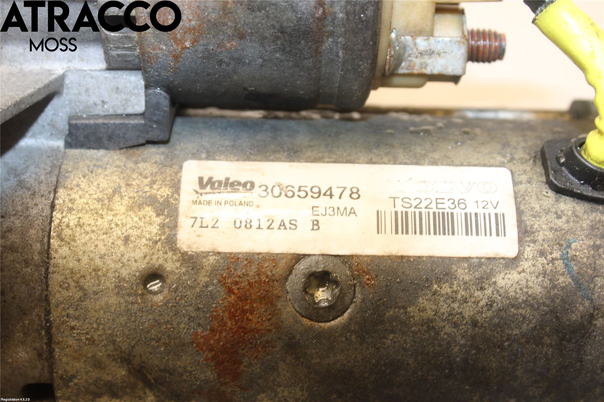 Volvo V40 12-19 Startmotor Diesel